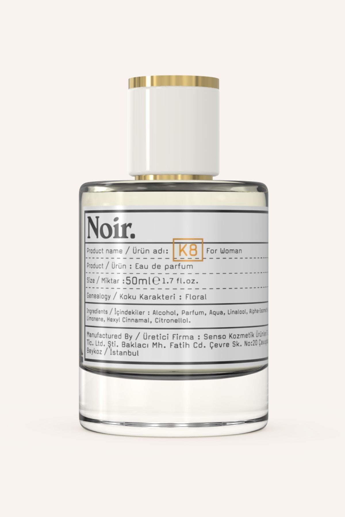 Noir K8 Kadın Edp Parfüm 50 ml
