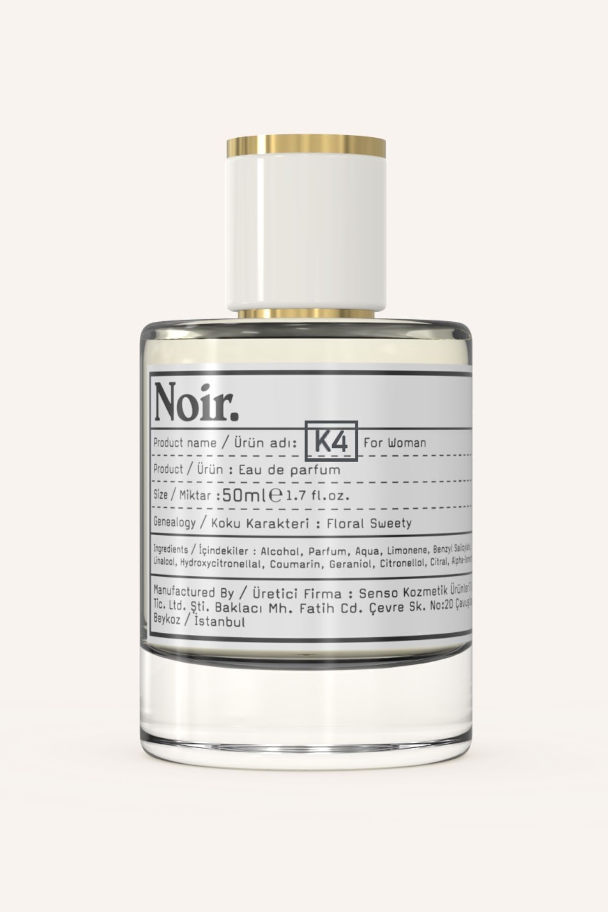 Noir K4 Kadın Edp Parfüm 50 ml