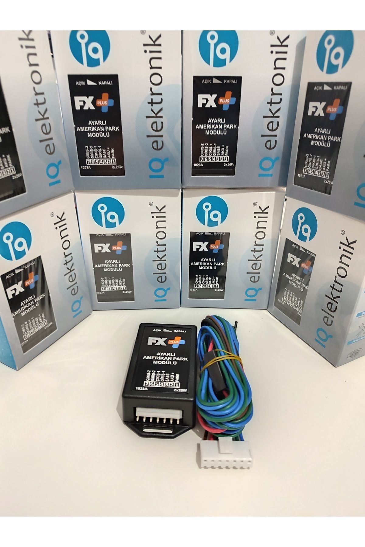 iq elektronik IQ Fx Plus Ayarlı Amerikan Park Sinyal Modülü Yeni Nesil 4 Sinyal Bağlanabilir Amerikan Park Fx Plus