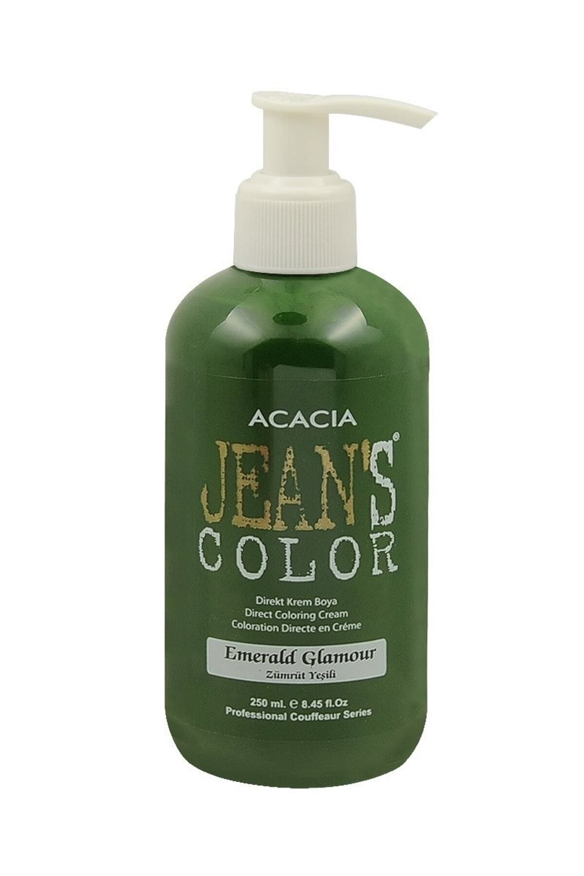 jeans color Jean's Color Zümrüt Yeşili 250 Ml. Emerald Glamour Amonyaksız Balyaj Renkli Saç Boyası