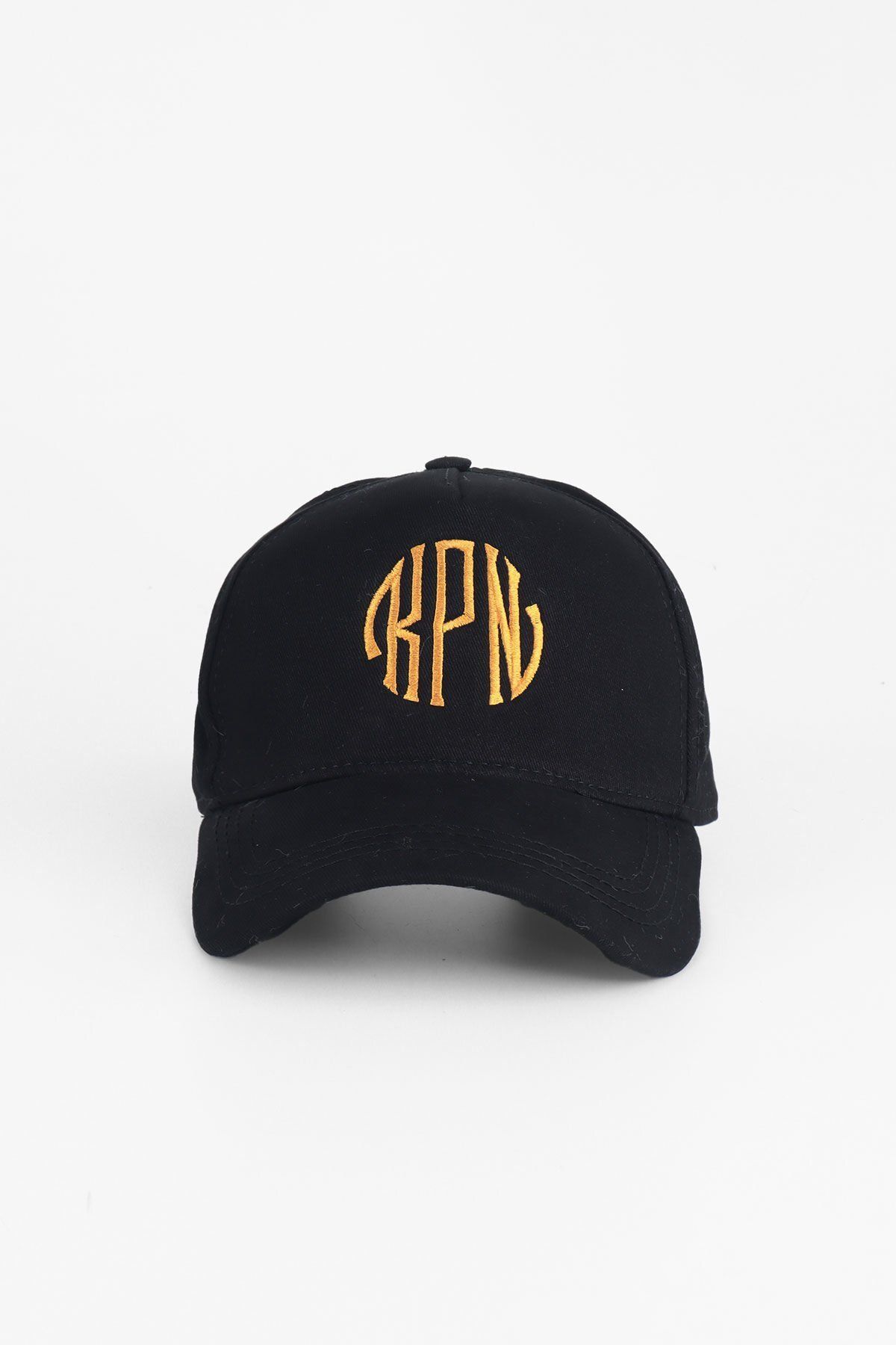 Kapin Kpn Gold Logolu Kapin Baseball Cap Şapka - Siyah