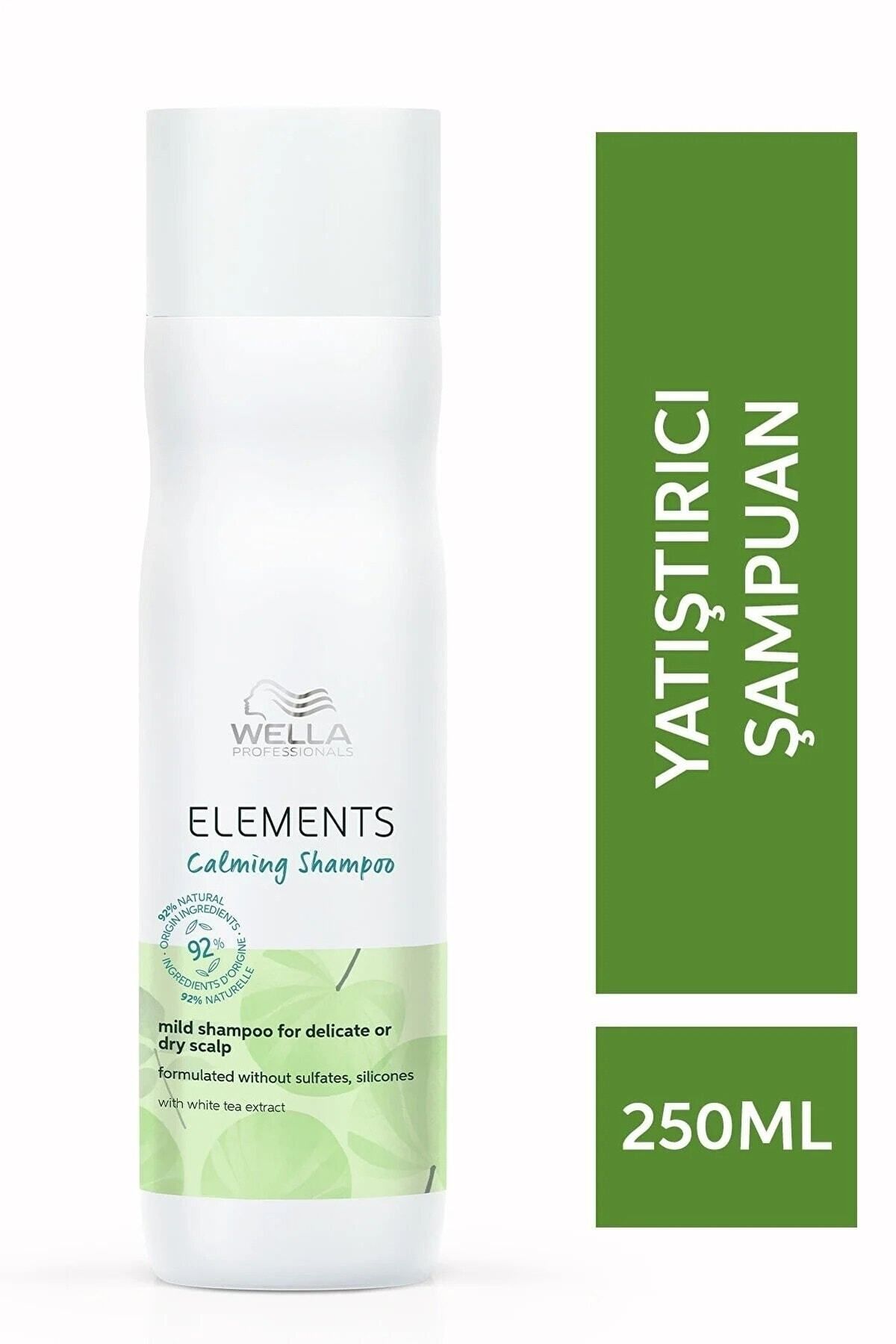 Wella Elements Calming Boyalı Ve Yıpranmış Saçlar Için Yatıştırıcı Şampuan 250 ml