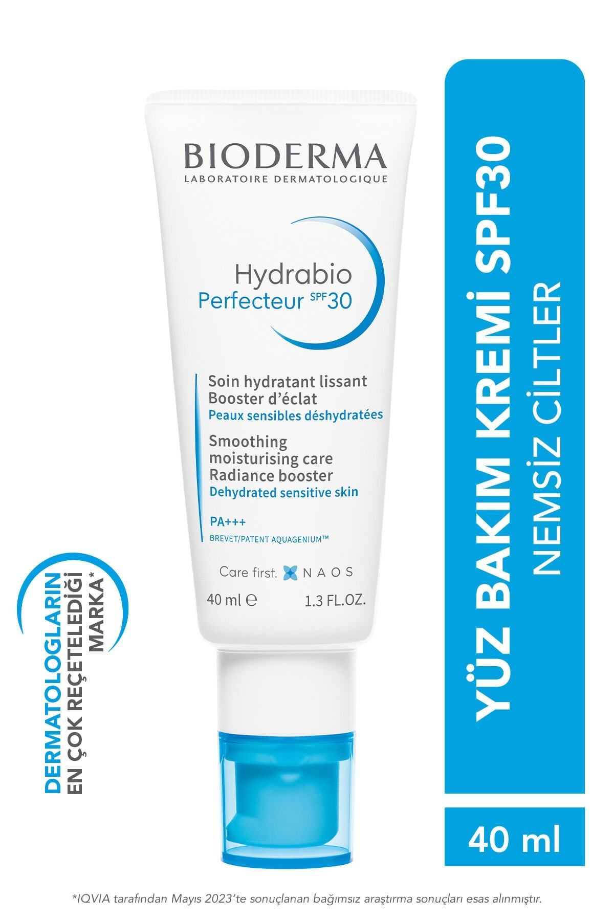 Bioderma Hydrabio Perfecteur Spf30 Korumalı Gündüz Nemlendirici Bakım Kremi 40ml