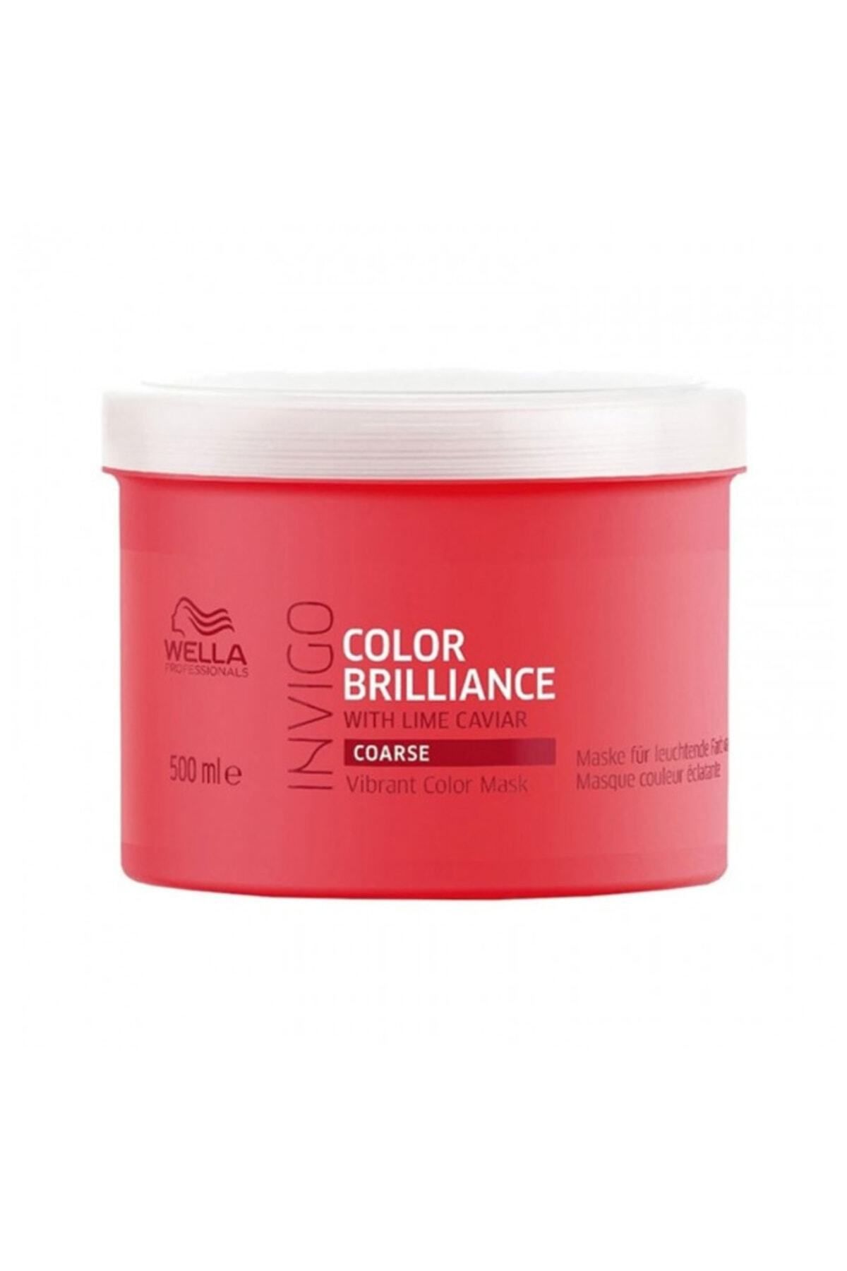 wella Professionals Wella Invigo Color Brilliance- Besleyici Onarıcı Renk Canlandırıcı Maske 500 ml
