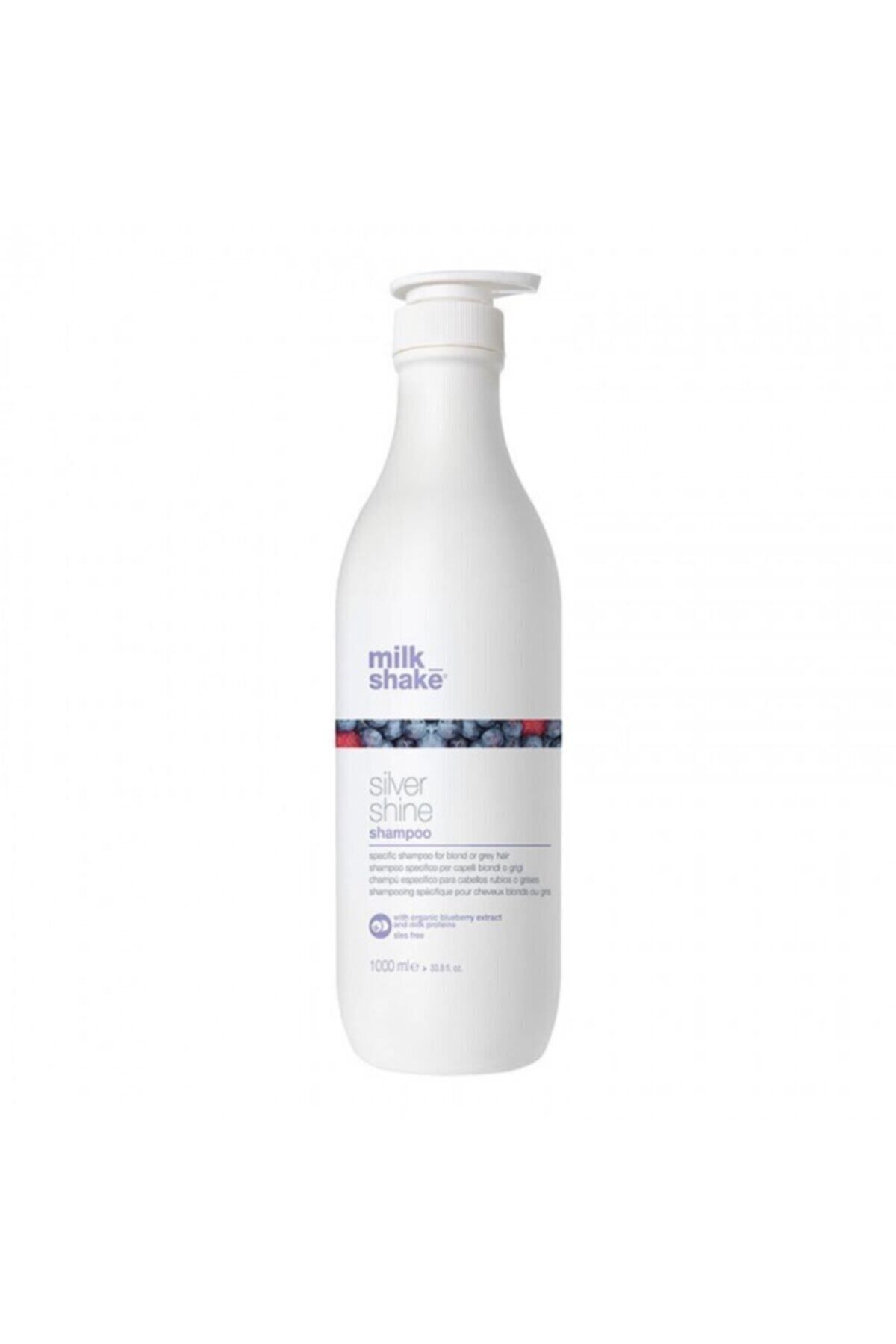 Milkshake Milk Shake Silver Shine Beyaz Gri Ve Platin Saçlar Için Şampuan 1000 ml