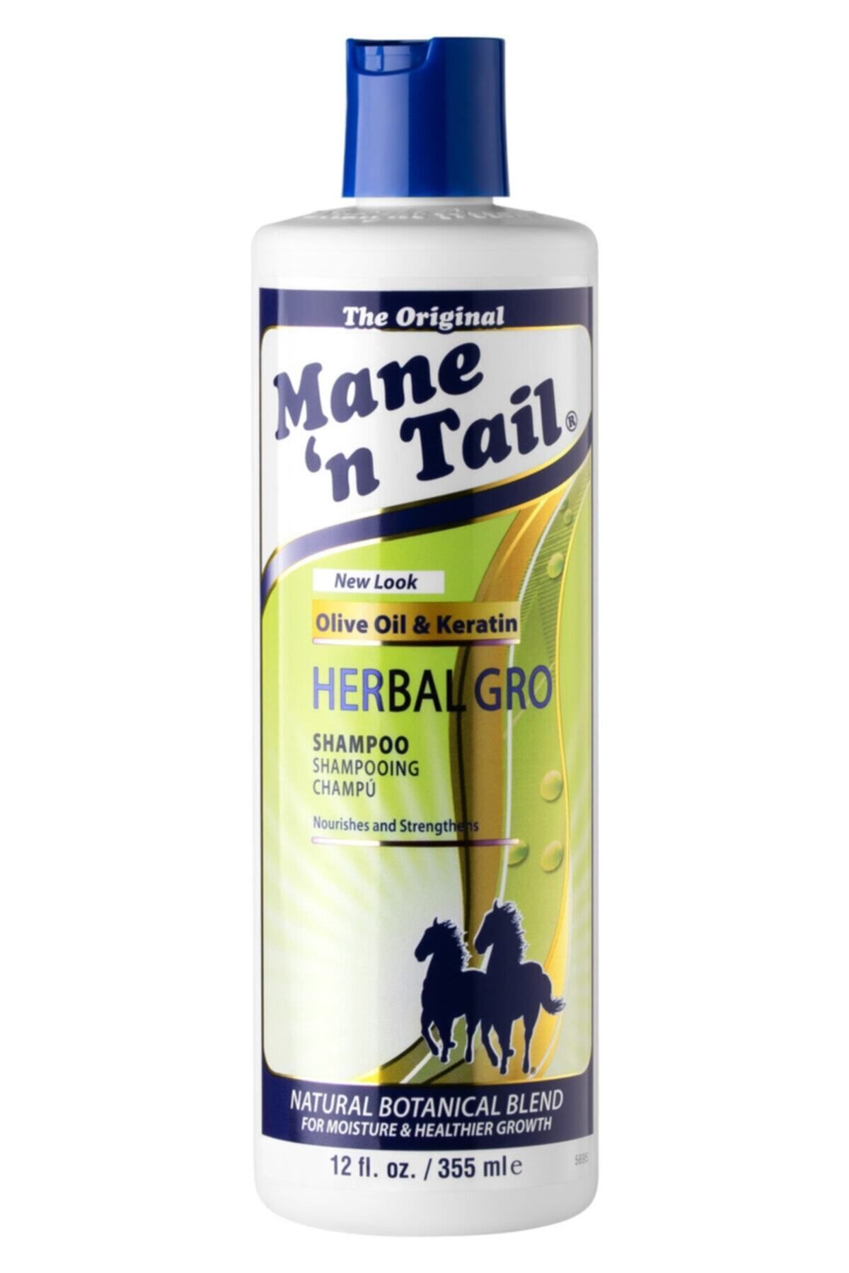 MANE'N TAIL Mane' N Tail Herbal Gro Bitki Özlü Şampuan Saç Kırılmalarına Karşı 355 ml