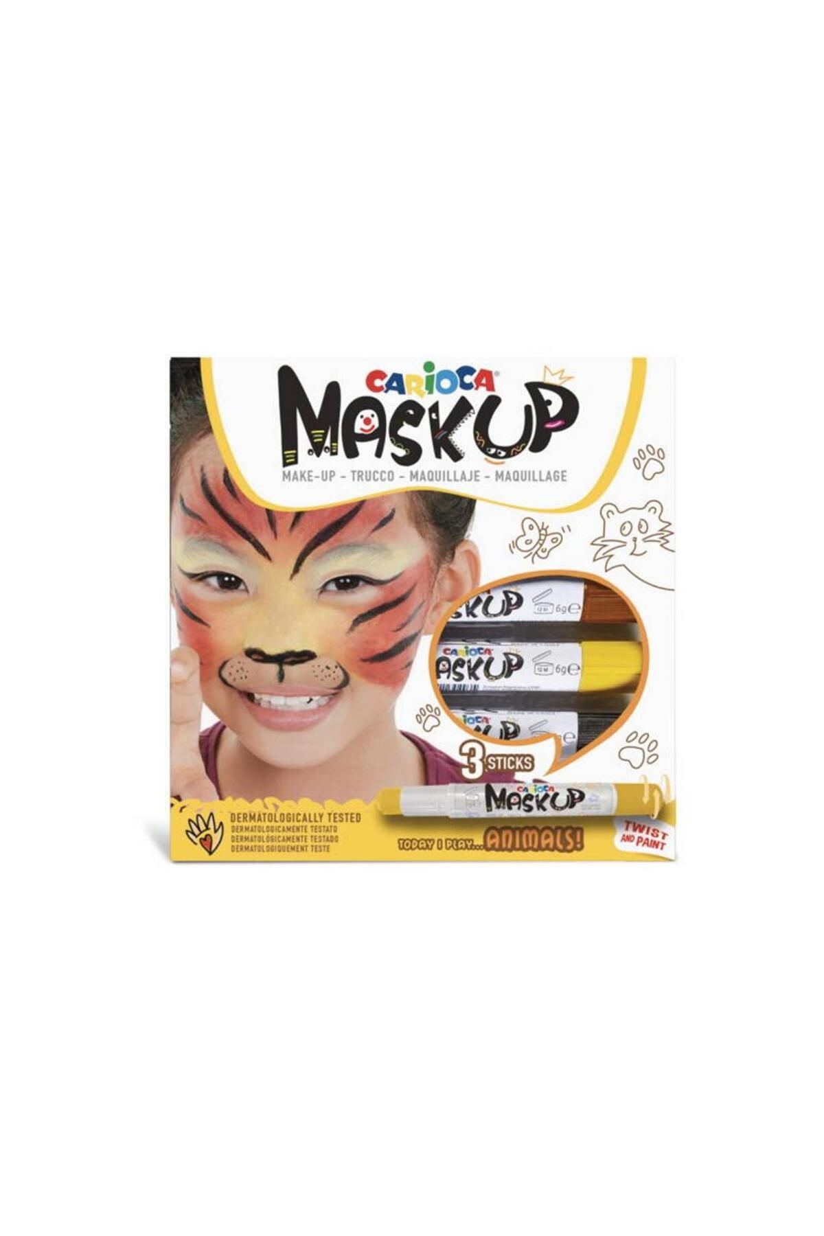 Mask Up Yüz Boyası - Hayvanlar (3 Renk)