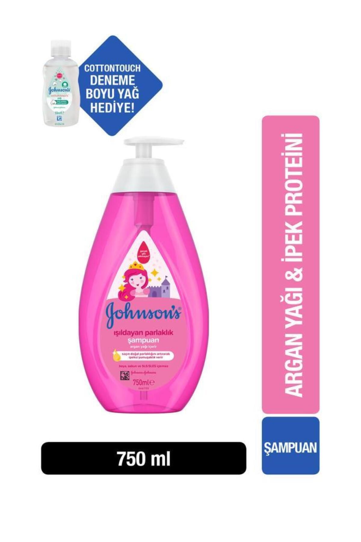 Johnson's Işıldayan Parlaklık Bebek Şampuanı 750ml Yağ 50ml