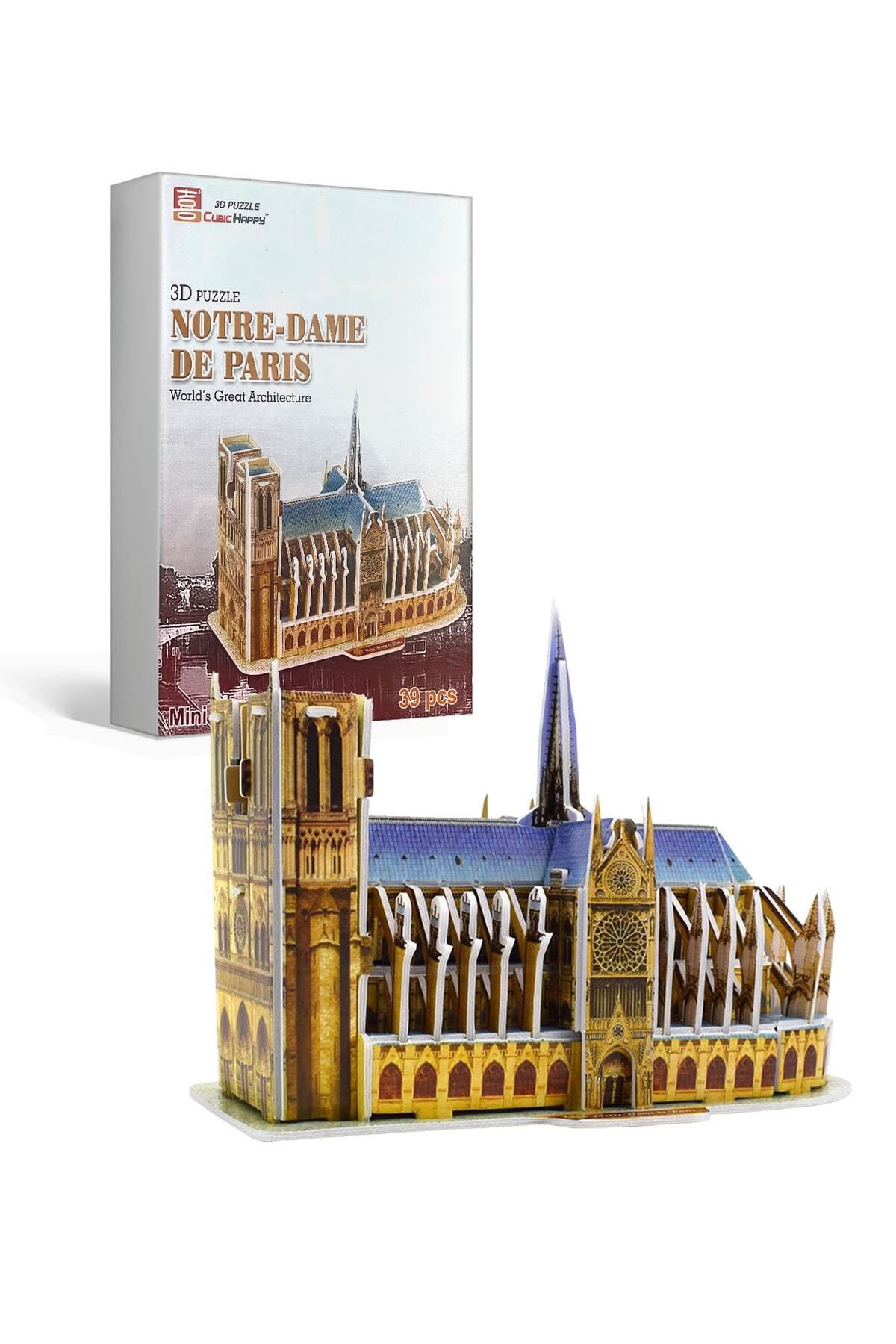 Genel Markalar Notre Dame De Paris 3d Puzzle Yapboz Maket