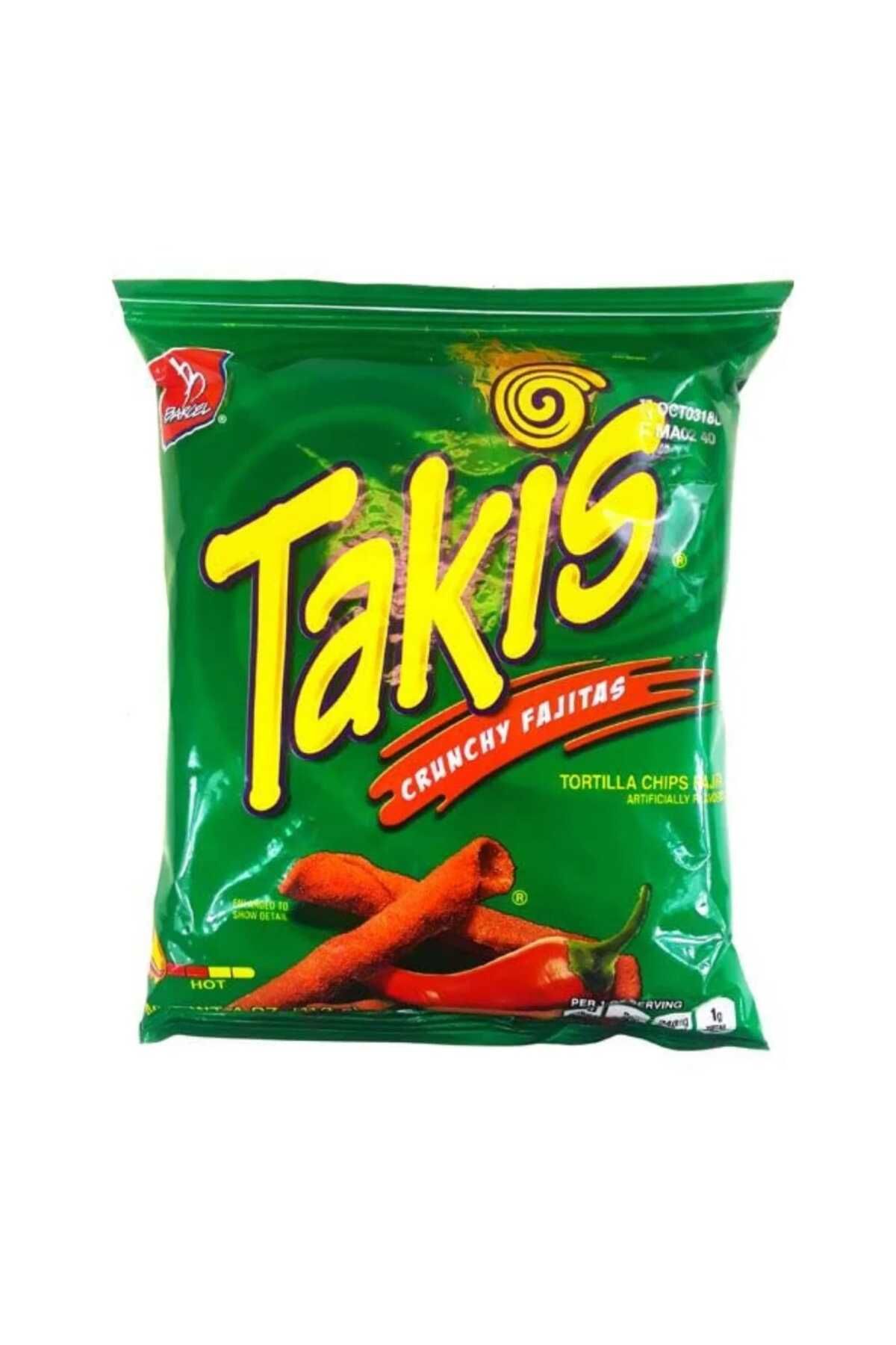 Takis Crunchy Fajitas Flavored Tortilla Chips 113.4gr