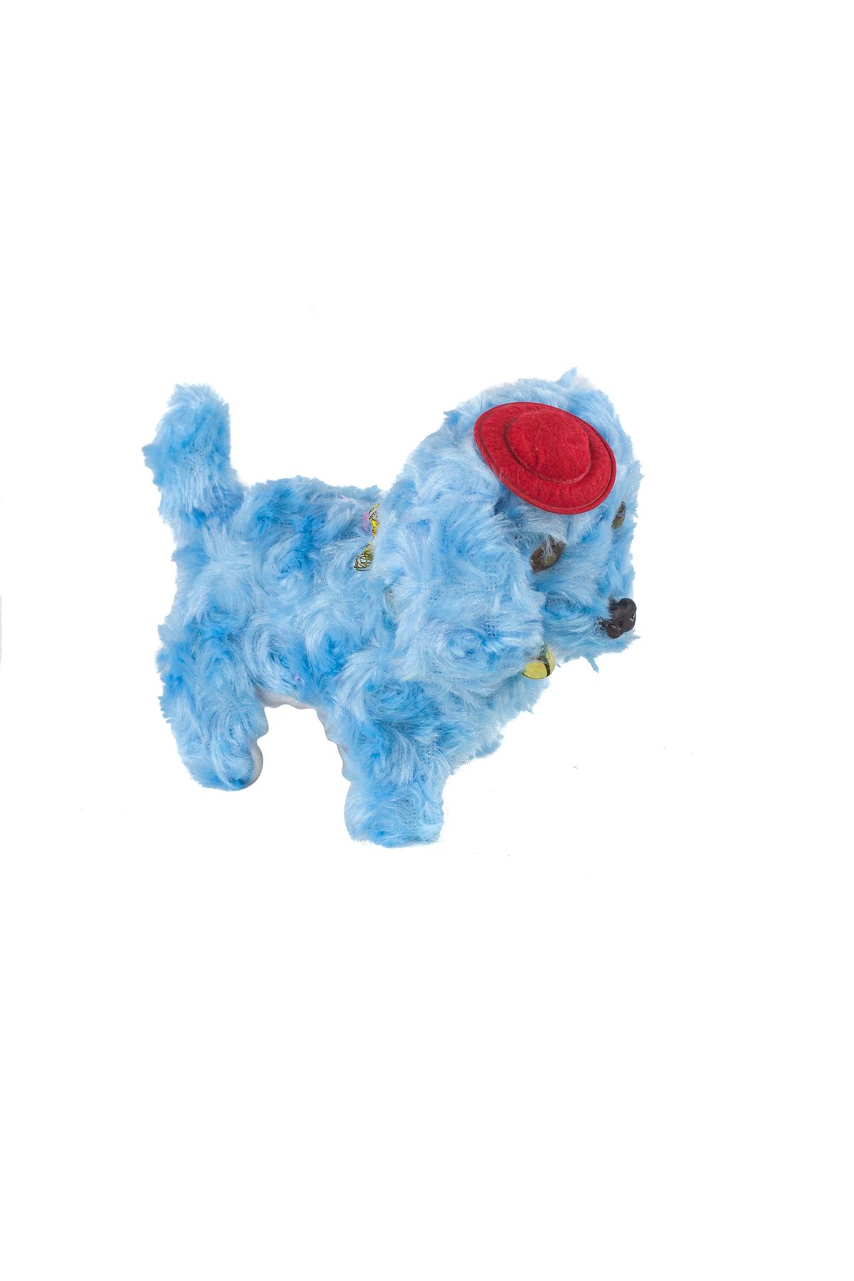 Erzi Oyuncak Pelüş Köpek Sevimli Köpek Sesli Hareketli Mavi