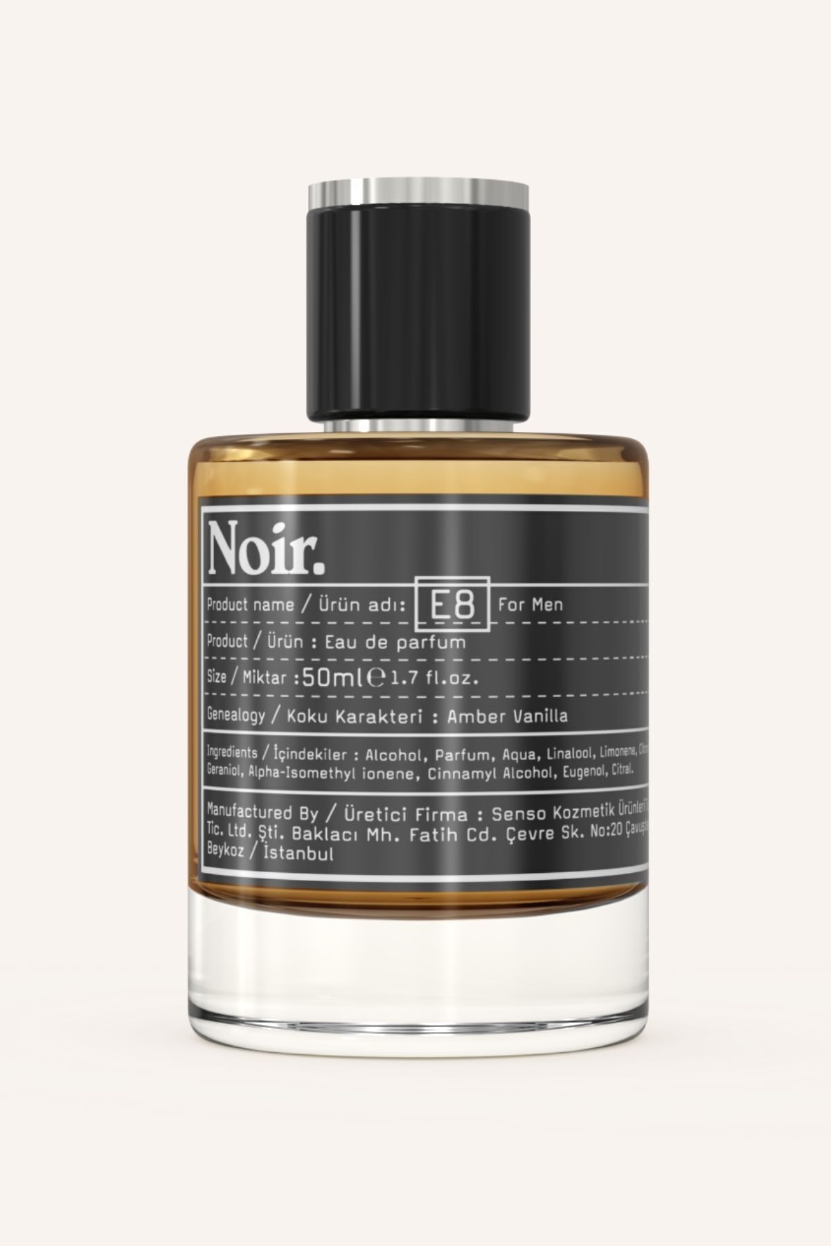 Noir E8 Erkek Edp Parfüm 50 ml