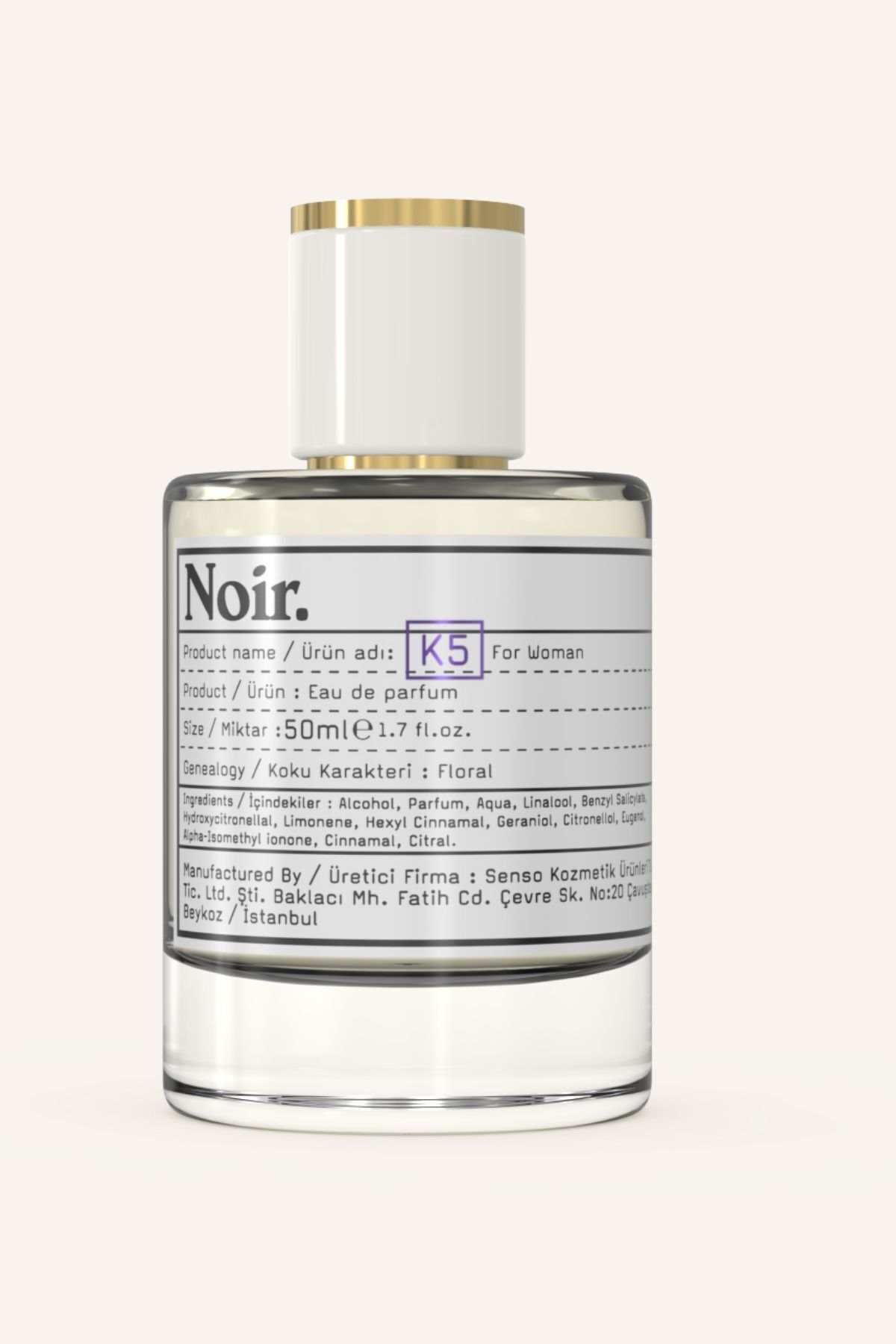 Noir K5 Kadın Edp Parfüm 50 Ml