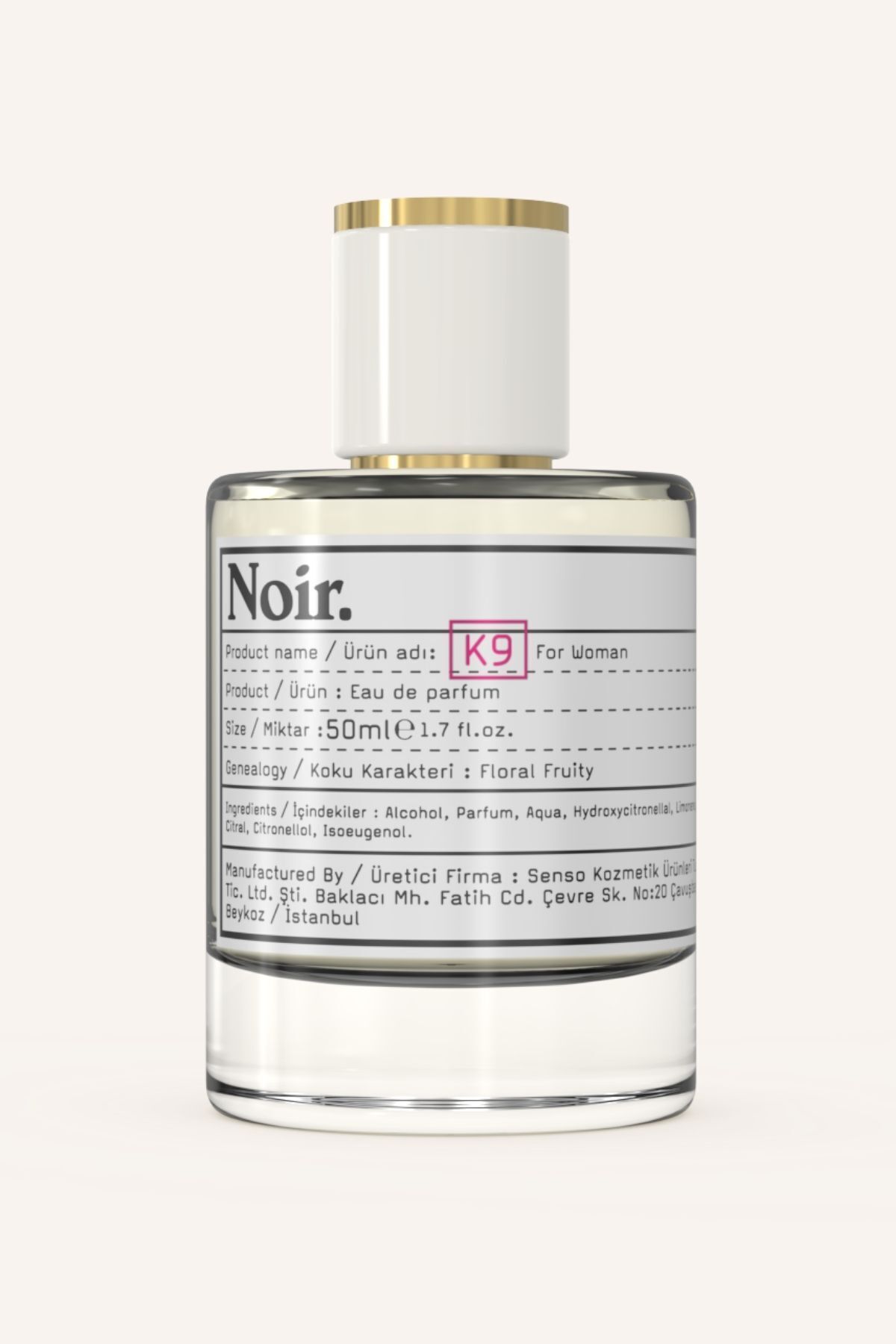 Noir K9 Kadın Edp Parfüm 50 Ml