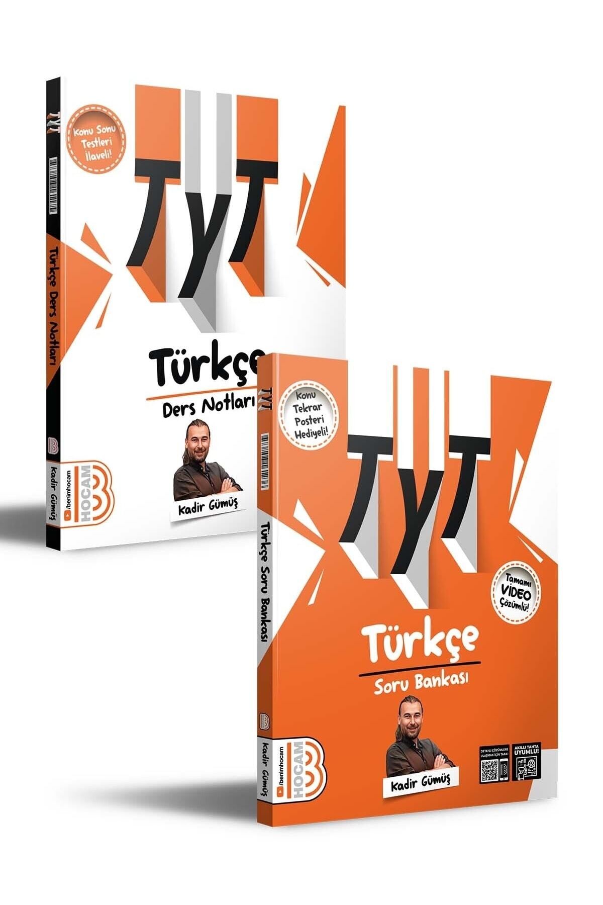 Benim Hocam Yayınları Yks Tyt Türkçe Video Destekli Konu Anlatımı Ders Notları Ve Soru Bankası Seti
