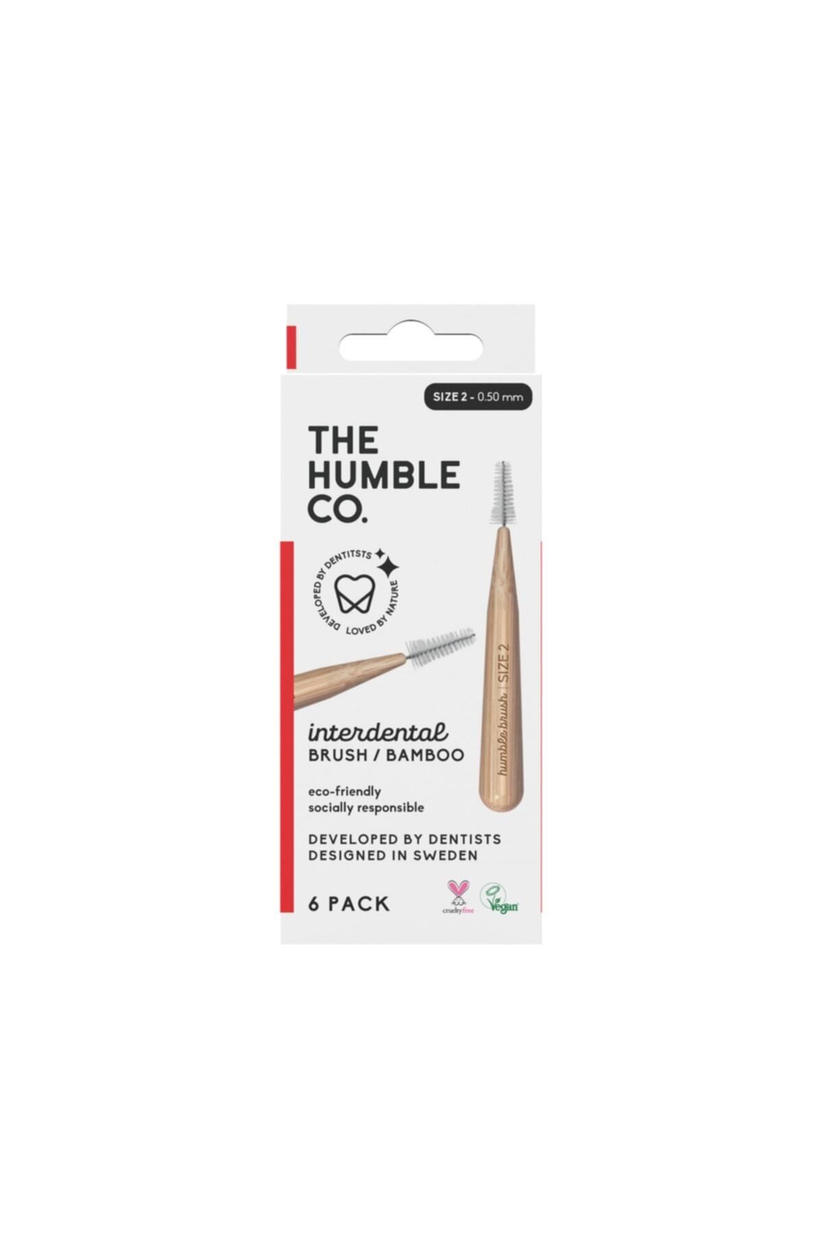 Humble Brush Bambu Arayüz Diş Fırçası Size 2 0.50mm