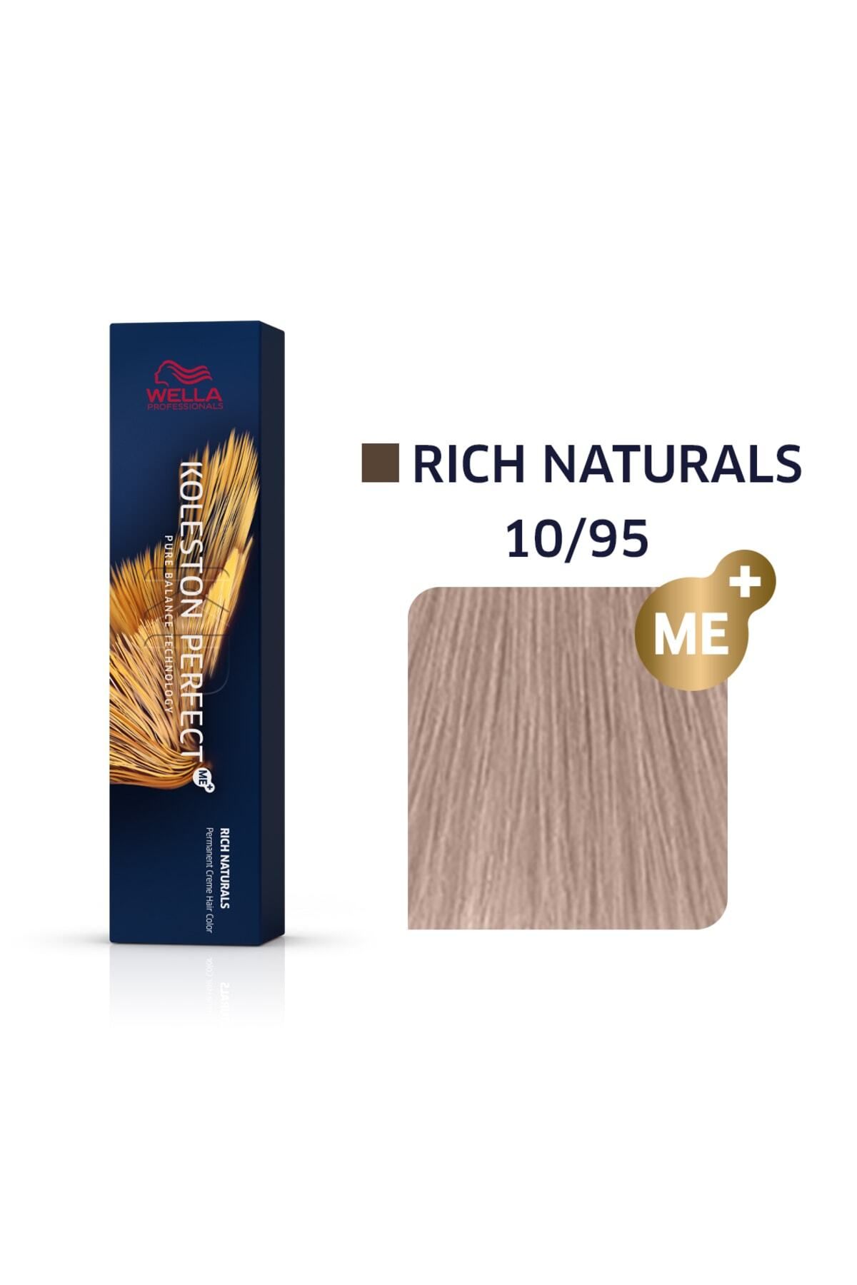 wella Professionals Koleston Perfect Me+ 10/95 Rich Naturals Kalıcı Saç Boyası 60 Ml