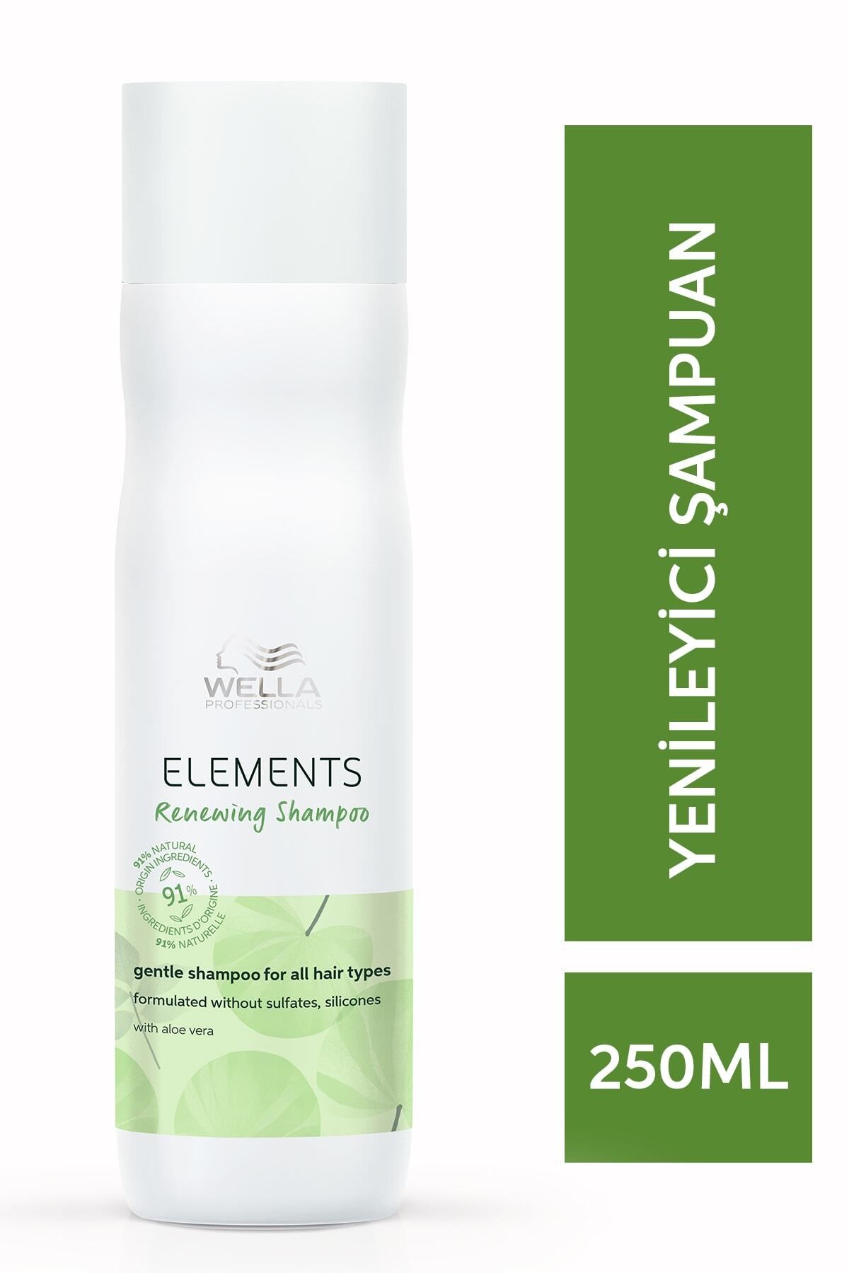 wella Professionals Elements Renewing Shampoo - Yenileyici Saç Bakım Şampuanı 250 ml