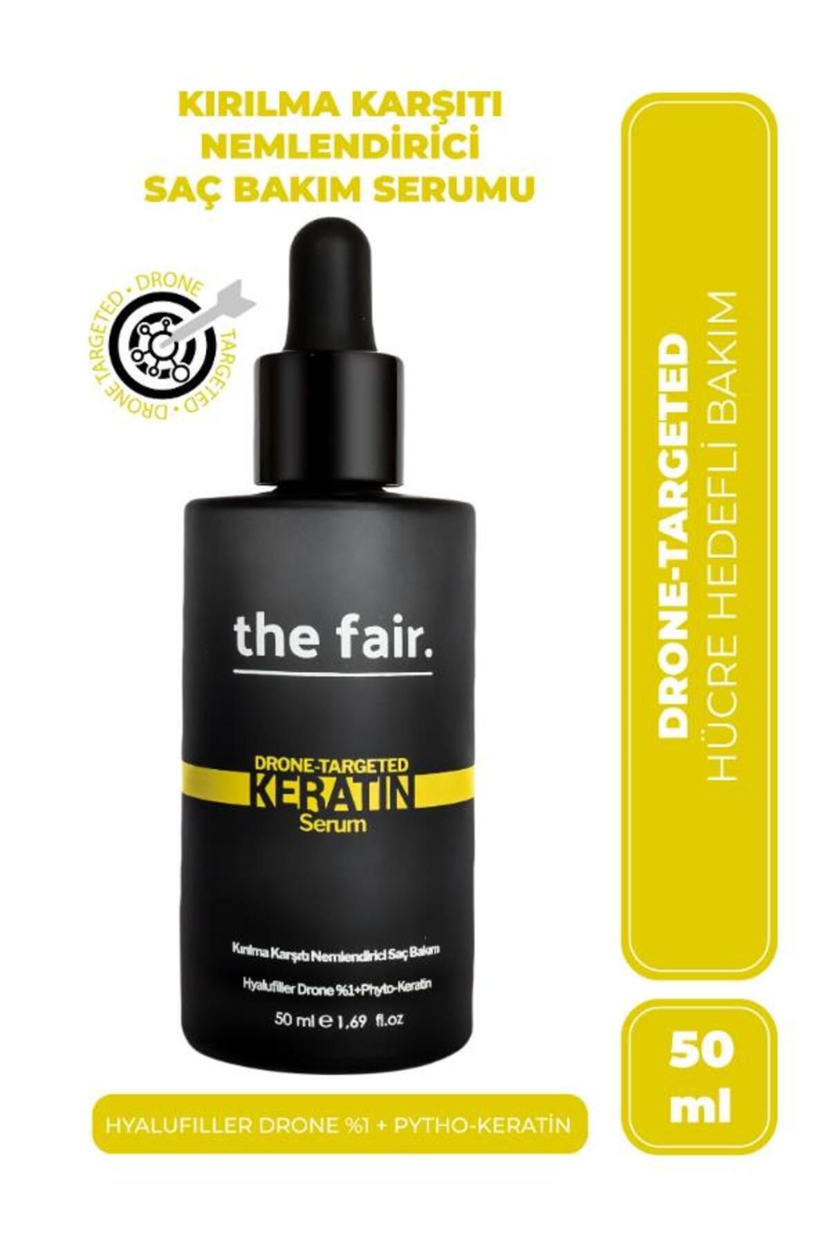 The Fair . Drone-targeted Keratin Kırılma Karşıtı Vegan Saç Serum %1 Hyalufiller Drone Keratin 50 ml