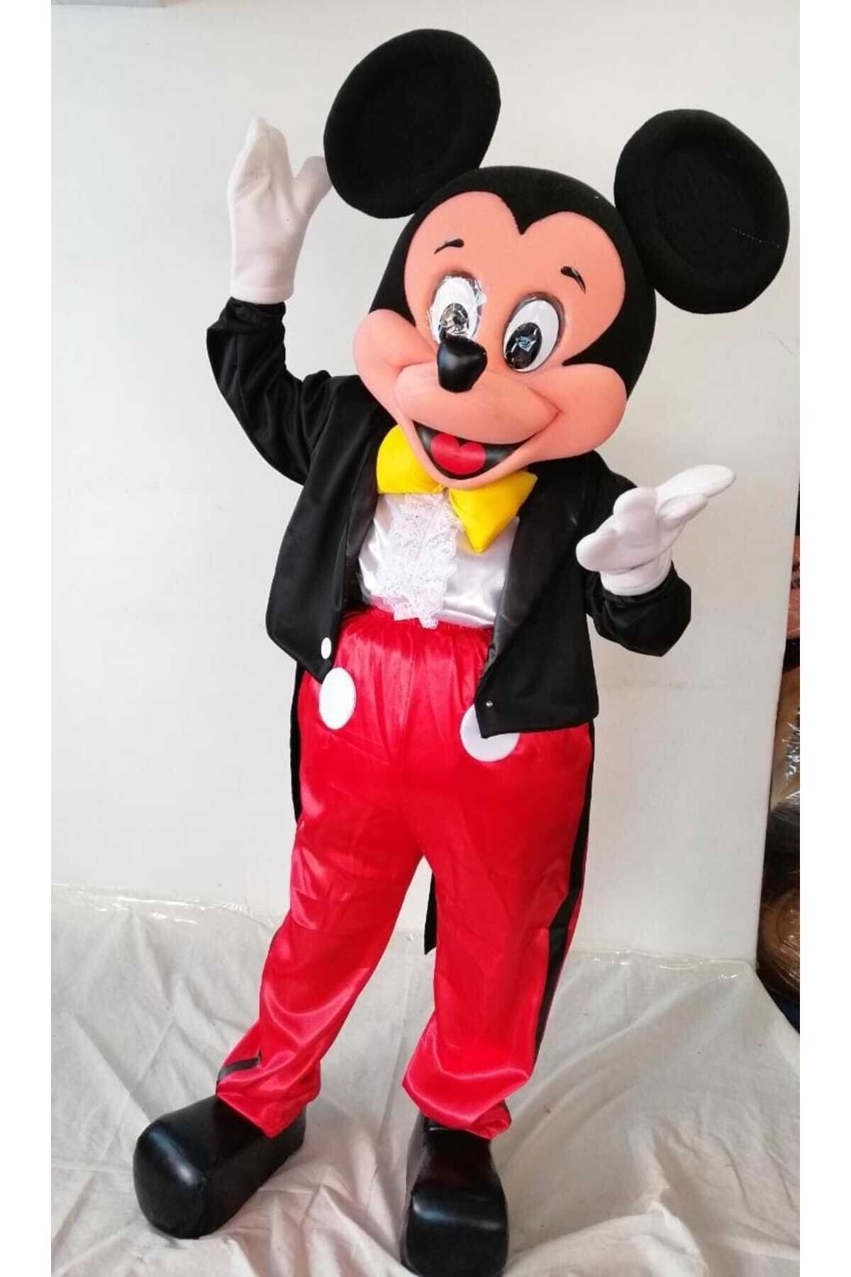 Silikon Maskeler Türkiye Mickey ve Minnie Mouse Maskot Kostüm Çift Eşli Maskotlar