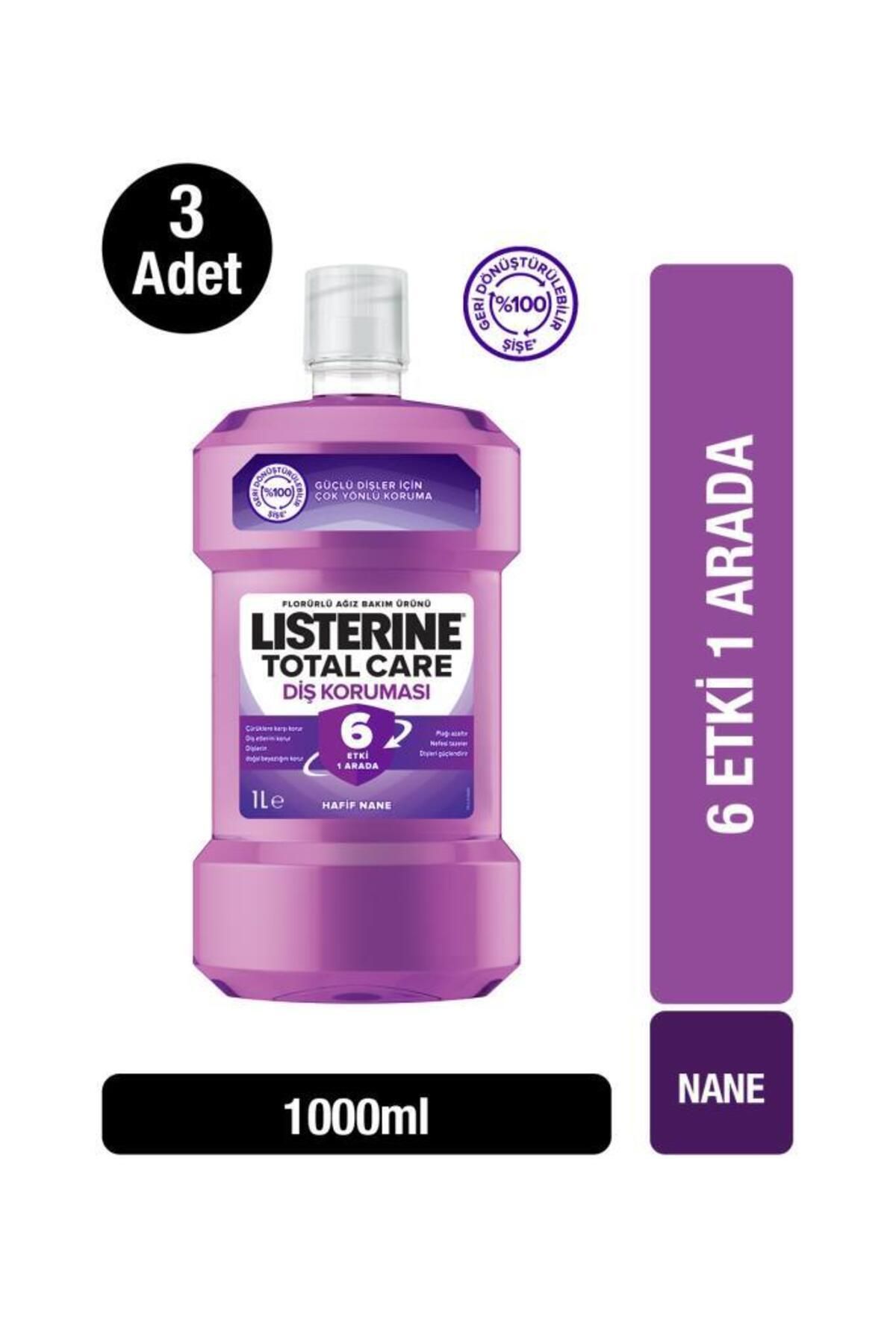 Listerine Total Care 1000 ml X 3