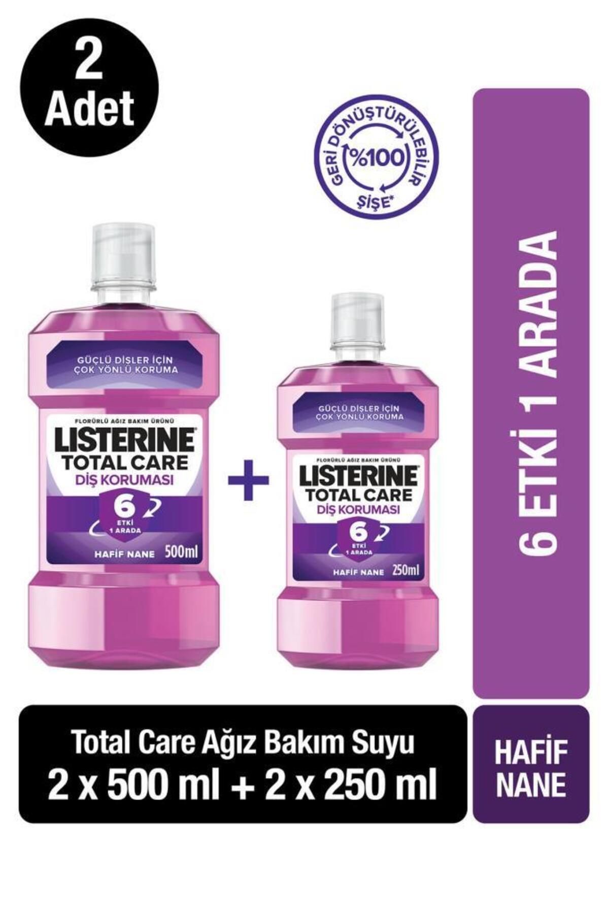Listerine 500 250 Total Care X 2