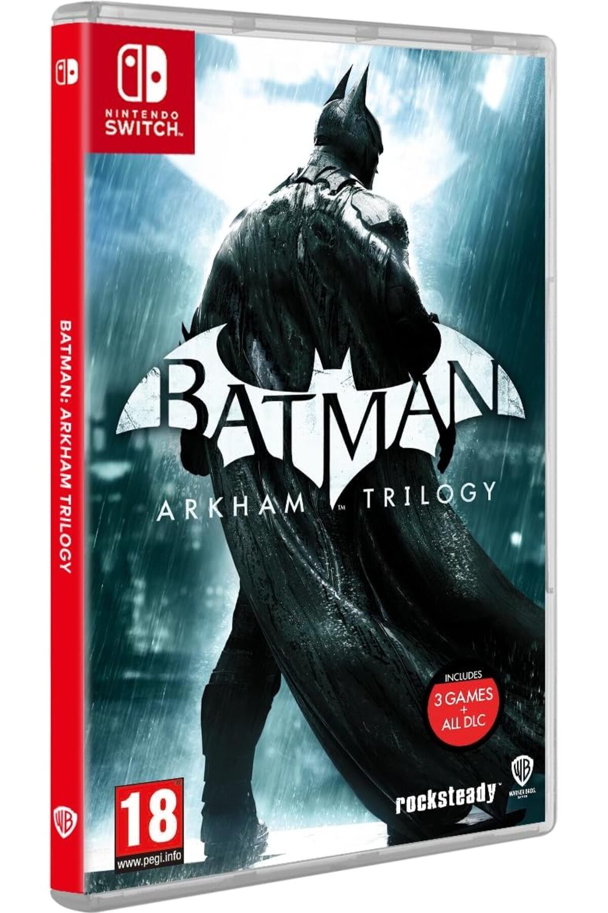 Warner Bros Batman Arkham Trilogy Nintendo Switch