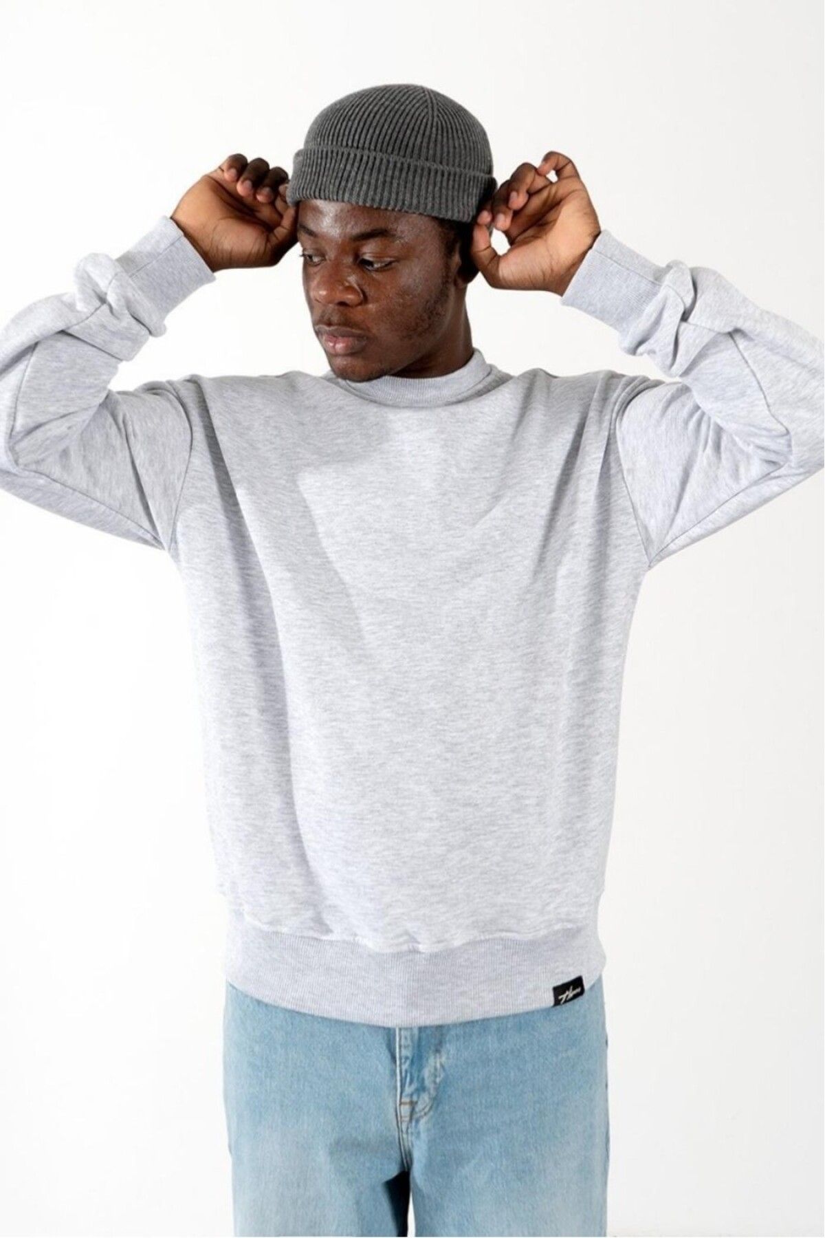 HYPERS Urban Style Erkek Sweatshirt Us1108gra