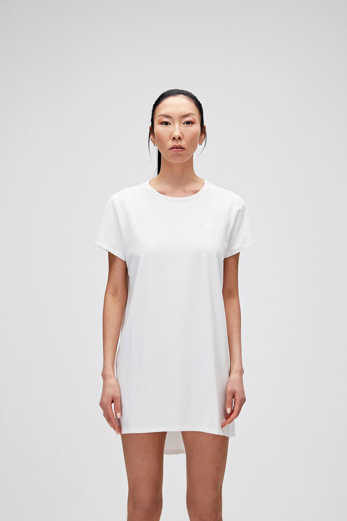Bad Bear Candice Dress Off-white Beyaz Kadın Elbise T-shirt