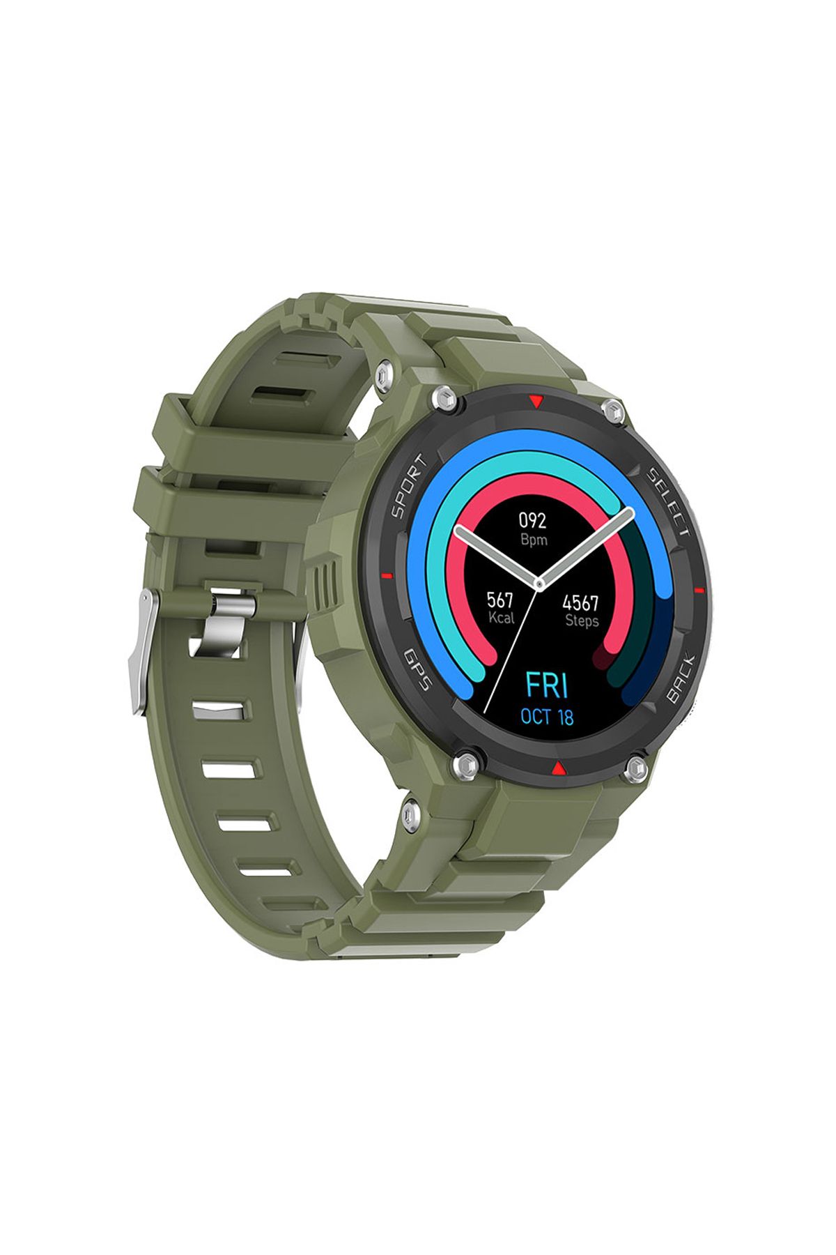 Belonni Collection Smart Watch BC5 IP68 Bluetooth Arama GPS Türkçe Menülü Akıllı Saat