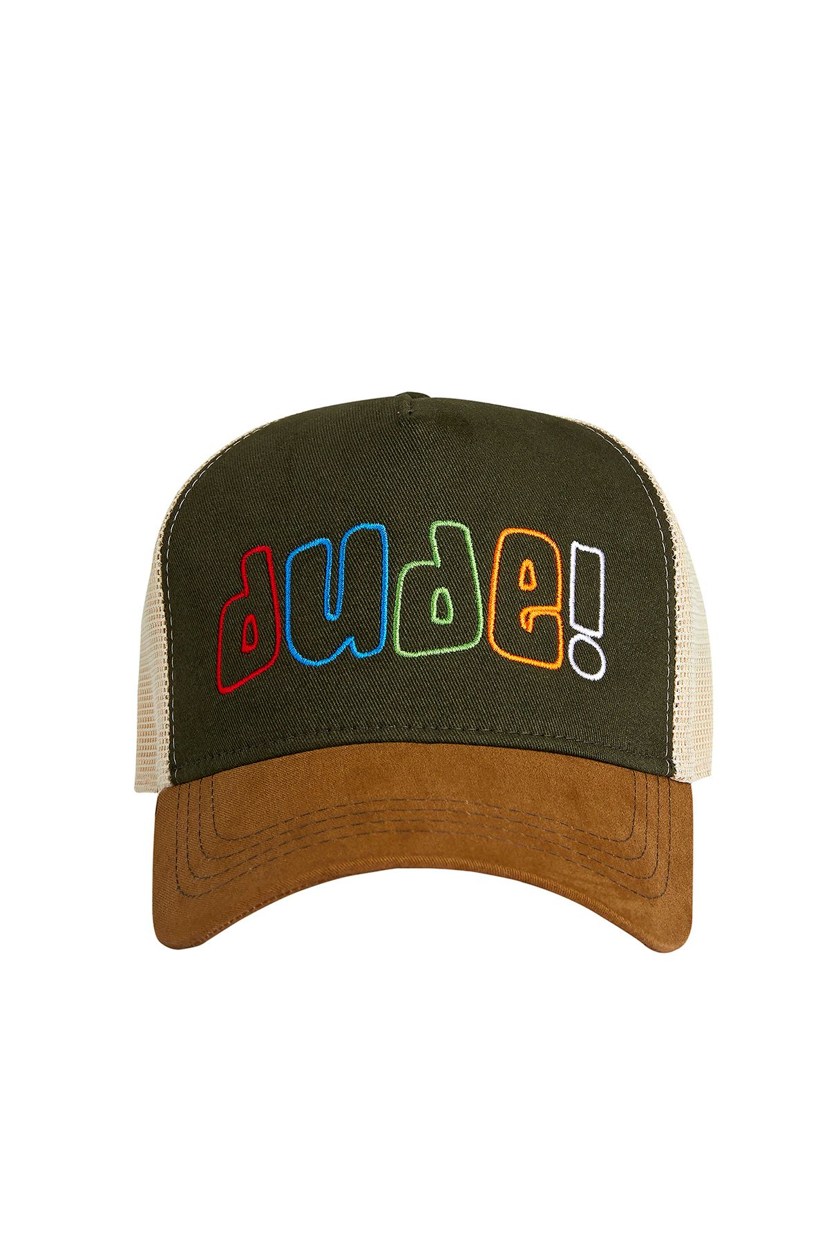 Bad Bear Dude Cap Haki Yeşil Unisex Şapka