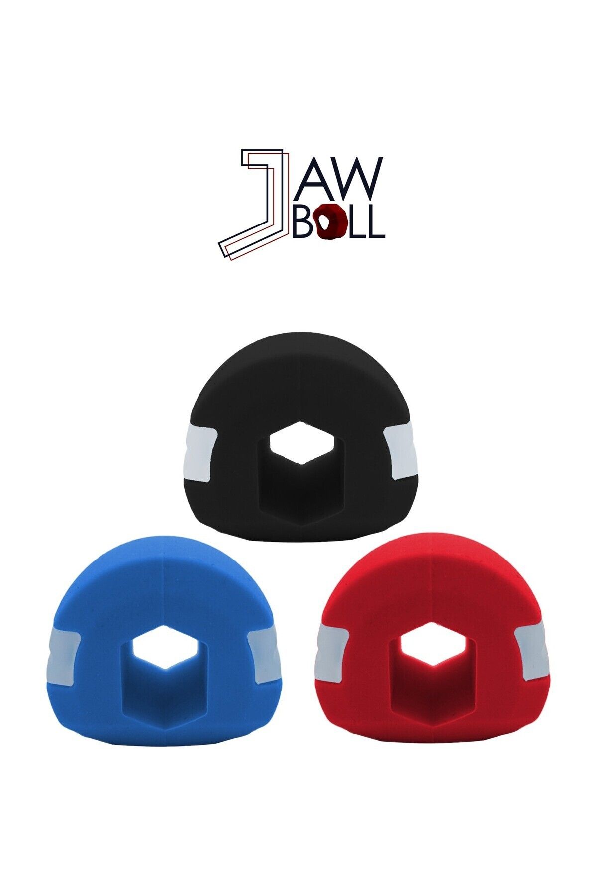 Jawball Çene Egzersiz Topu 3'lü Set Başlangıç - Orta Ve Zor Ball Set Çene Kası