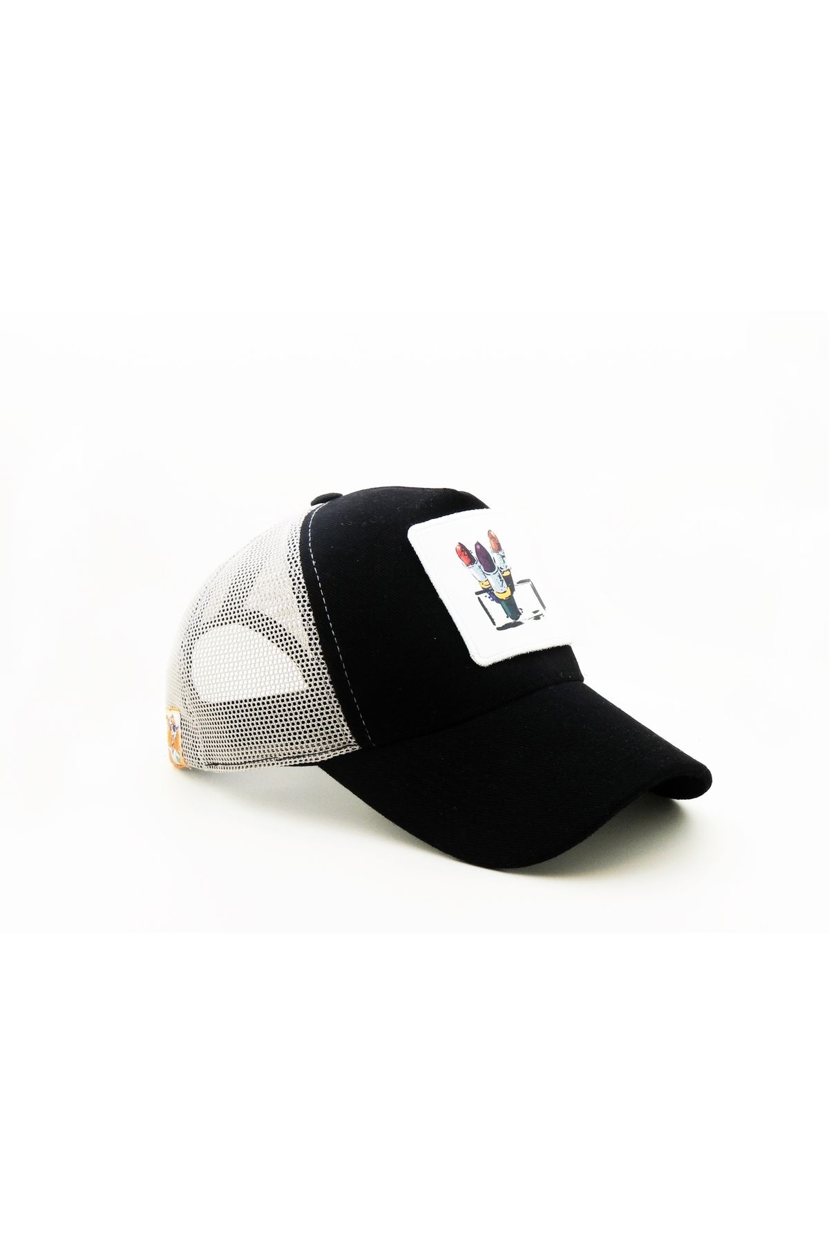CityGoat Trucker Ruj-404 Kod Logolu Siyah-Beyaz Şapka (CAP)