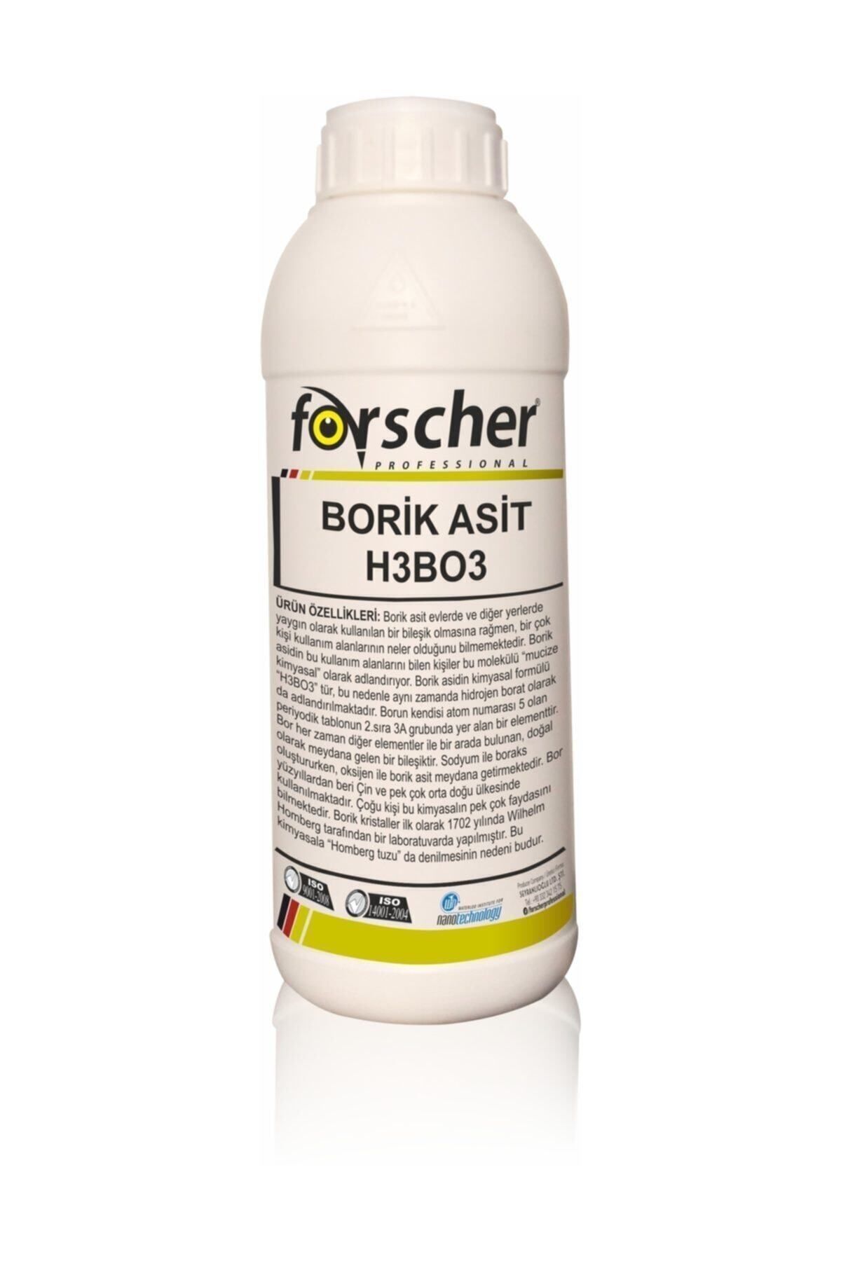 Forscher Borik Asit Technical Grade Powder 1 Kg