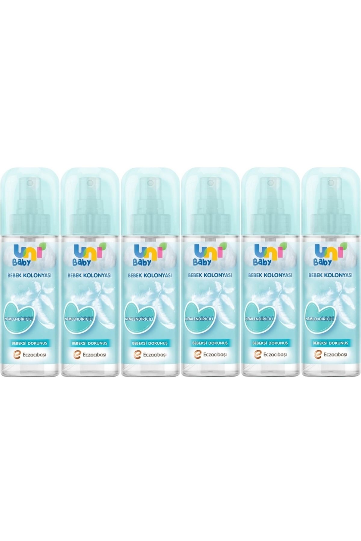 Uni Baby Kolonya Bebeksi Kokular 150 ml X 6 Adet