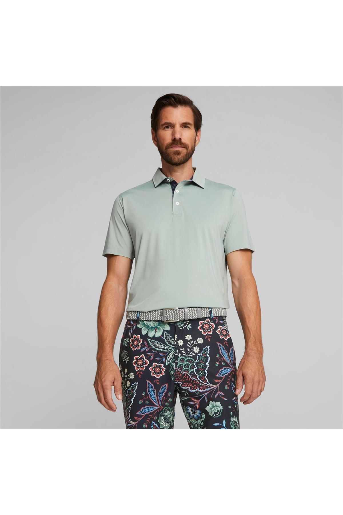 Puma X Liberty Solid Golf Polo Tshirt - Erkek Tişört