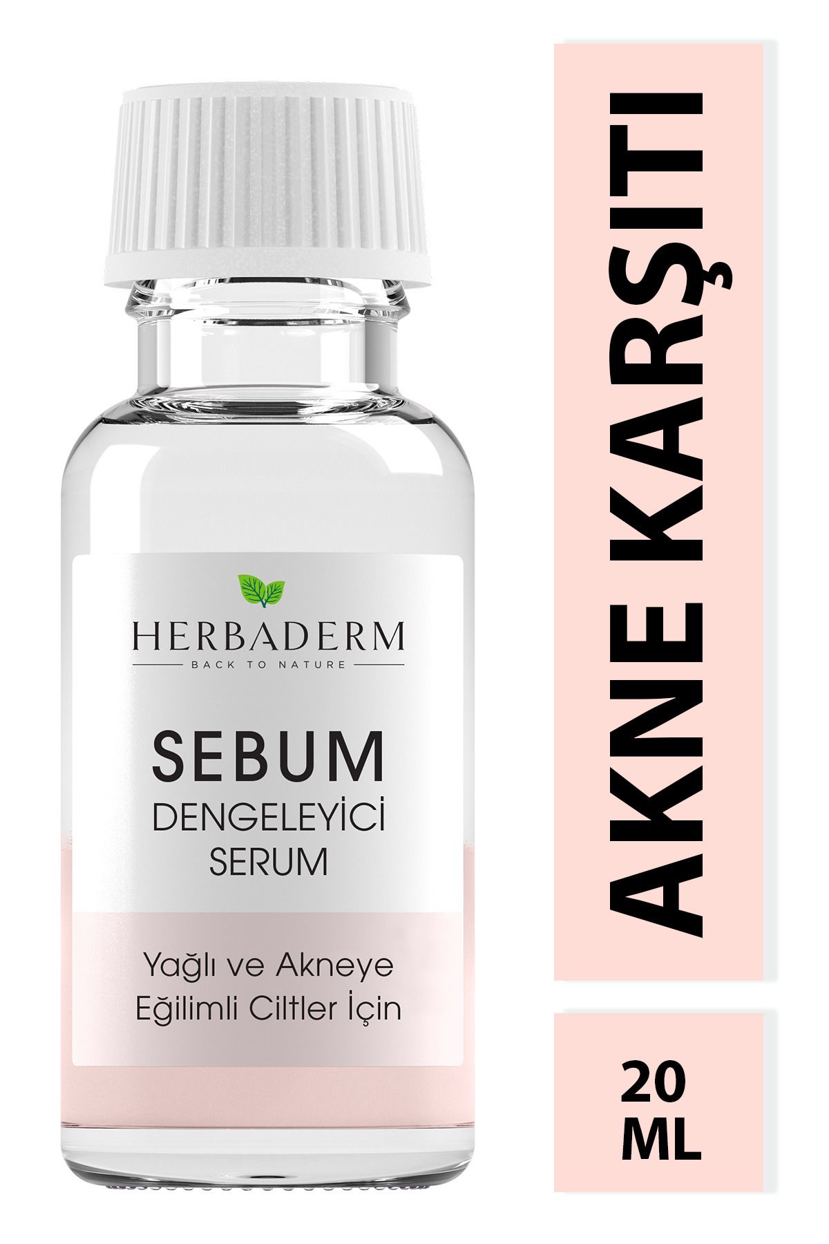 Herbaderm Sebum Dengeleyici, Sivilce Karşıtı Serum