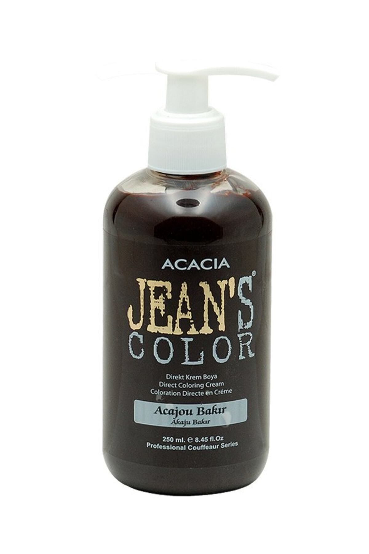 jeans color Jean's Color Bakır 250ml. Akajou Amonyaksız Balyaj Renkli Saç Boyası