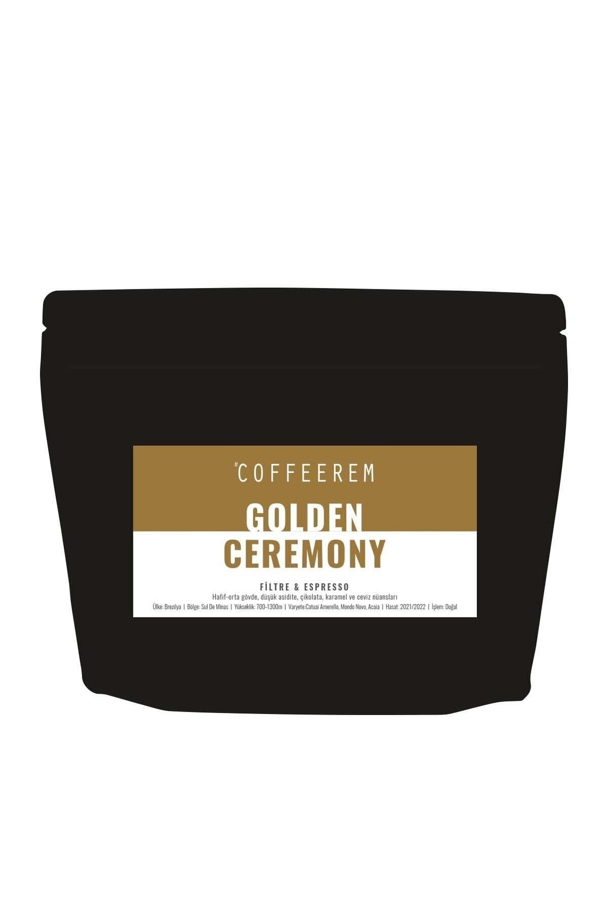 Coffeerem Golden Ceremony Filtre Için Öğütülmüş 200 gr Kahve