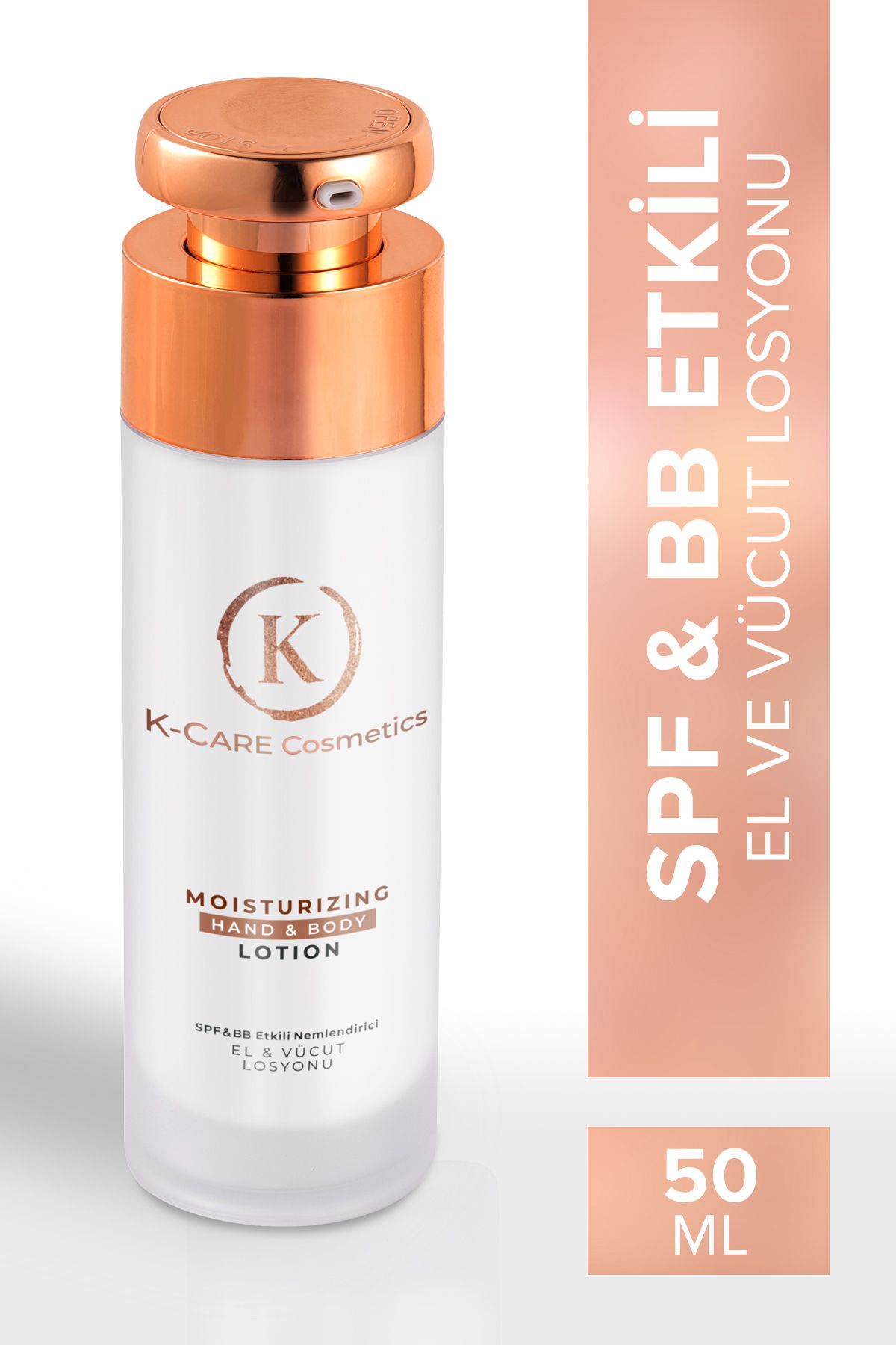 K K-CARE Cosmetics EL VÜCUT LOSYONU- SPF Ve BB Etkili