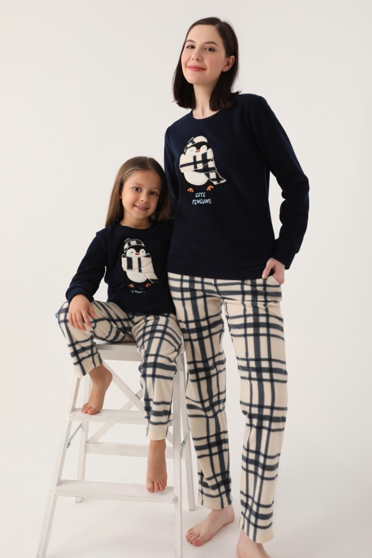 Arnetta 2662-2 Kız Çocuk Polar Pijama Takımı