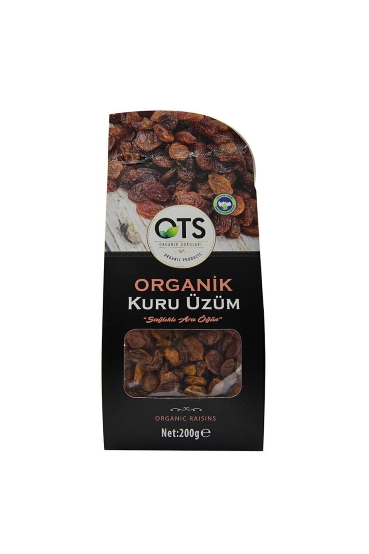 OTS Organik Kuru Üzüm ( Çekirdeksiz ) 200 G.