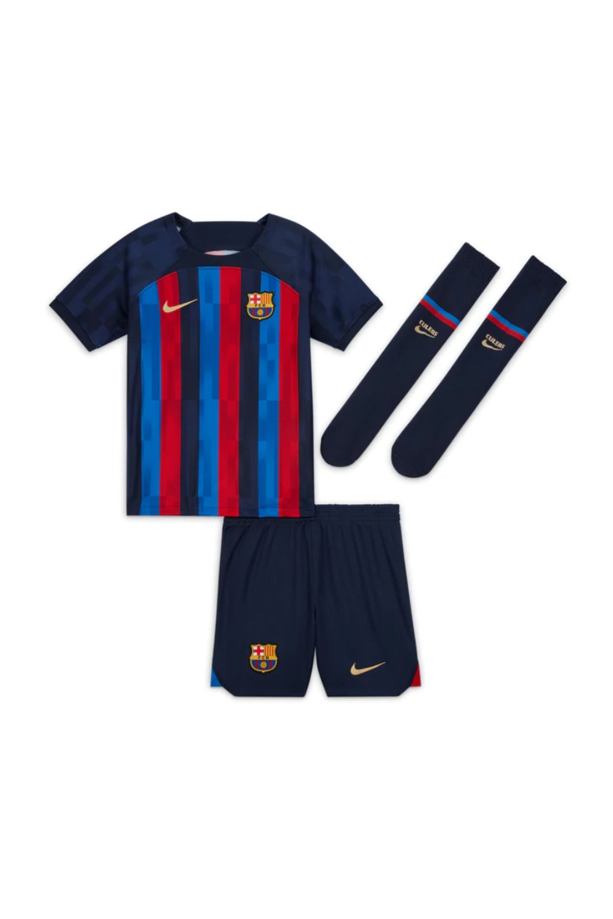 Nike F.C. Barcelona 2022/23 Çocuk Forma Takımı Set DJ7890 450