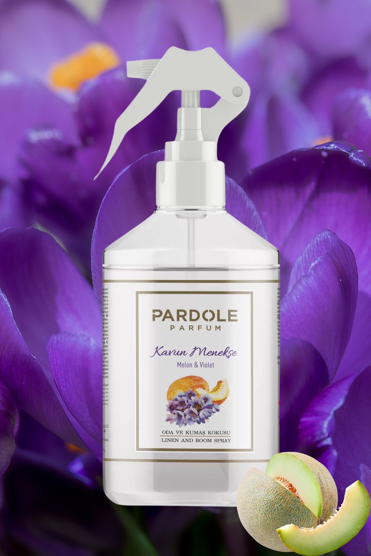 PARDOLE 500 ML Kavun &Menekşe Oda Kumaş ve Araç Kokusu