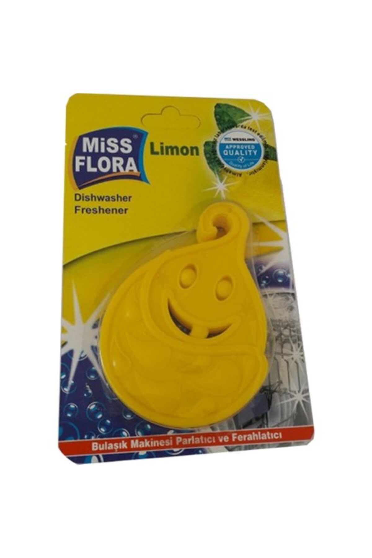 Miss Flora Limon kokulu Bulaşık makinası parlatıcı ferahlatıcı