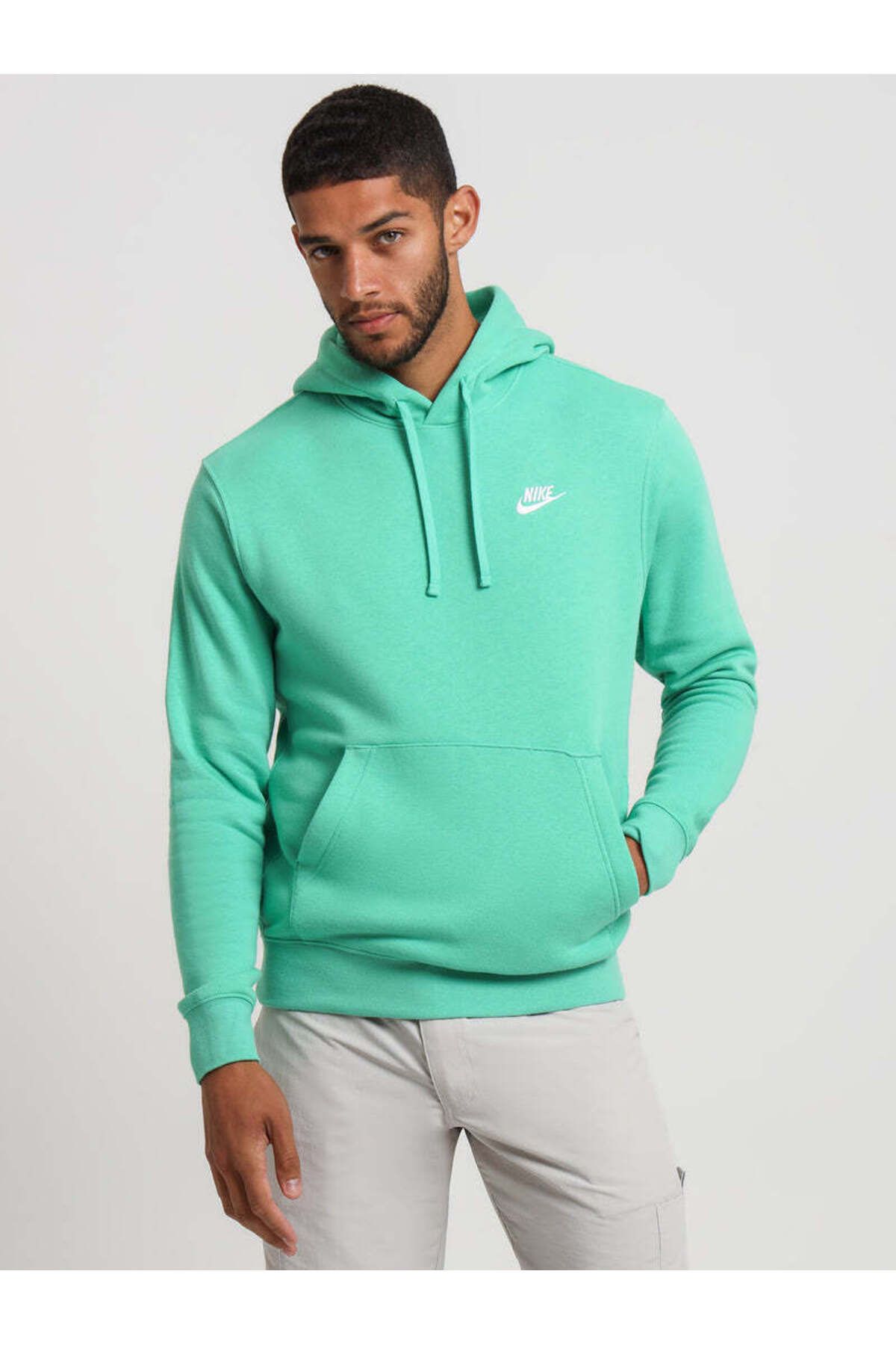 Nike Sportswear Club Fleece Pullover Erkek Sweatshirt BV2654-369