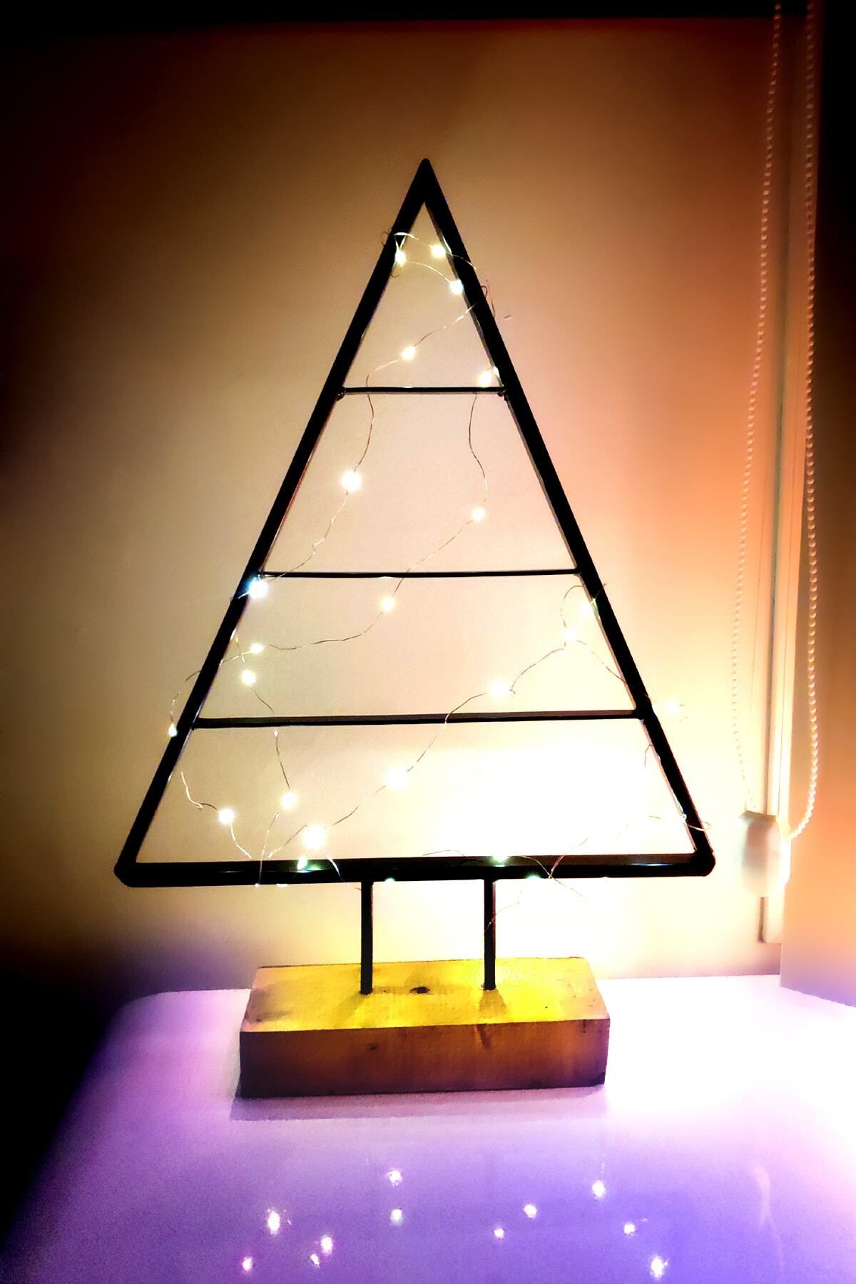 Bundera Yılbaşı Çam Ağacı 3 Metre Peri Led Işıklı Metal Yeni Nesil Lüks Christmas Noel Ağacı