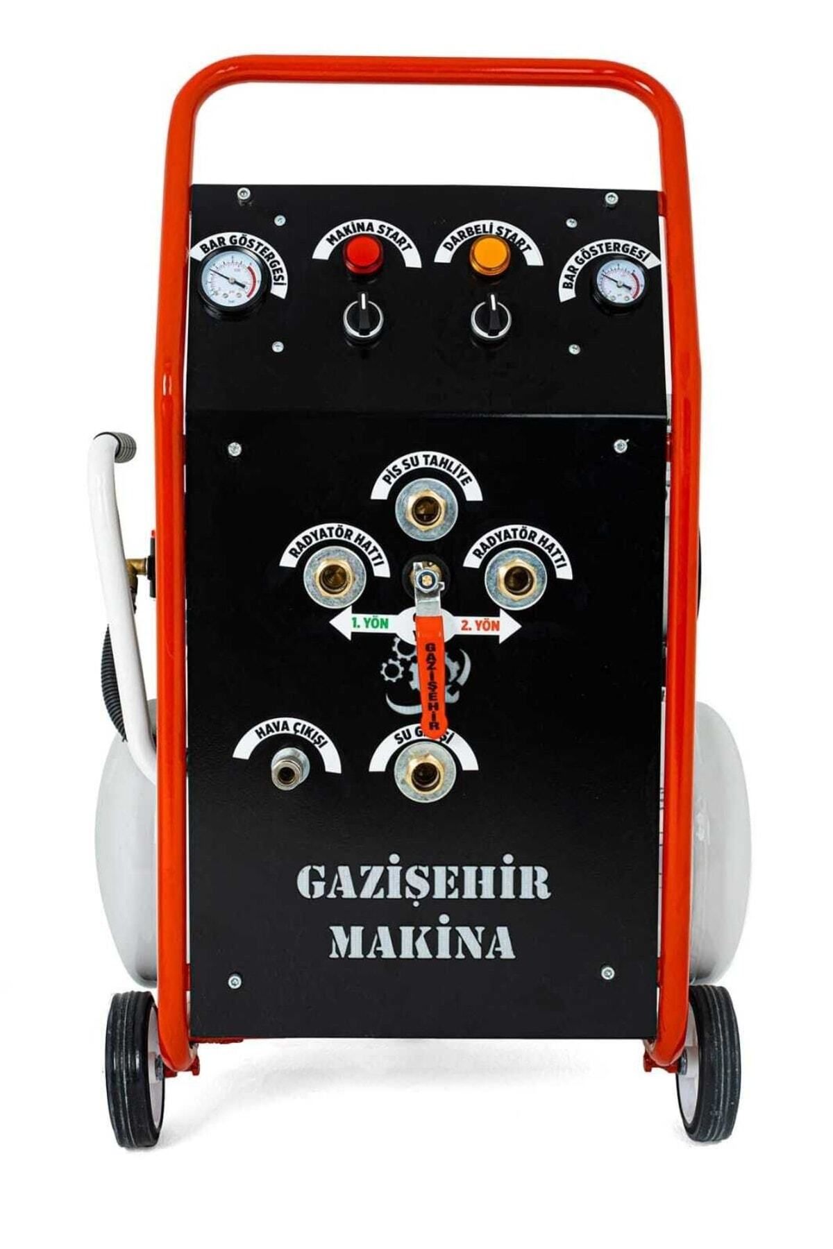 Gazişehir Makina 24 Litre Çift Yönlü Havalı Darbeli Petek Temizleme Makinası (KALİTENİN TEK ADRESİ)