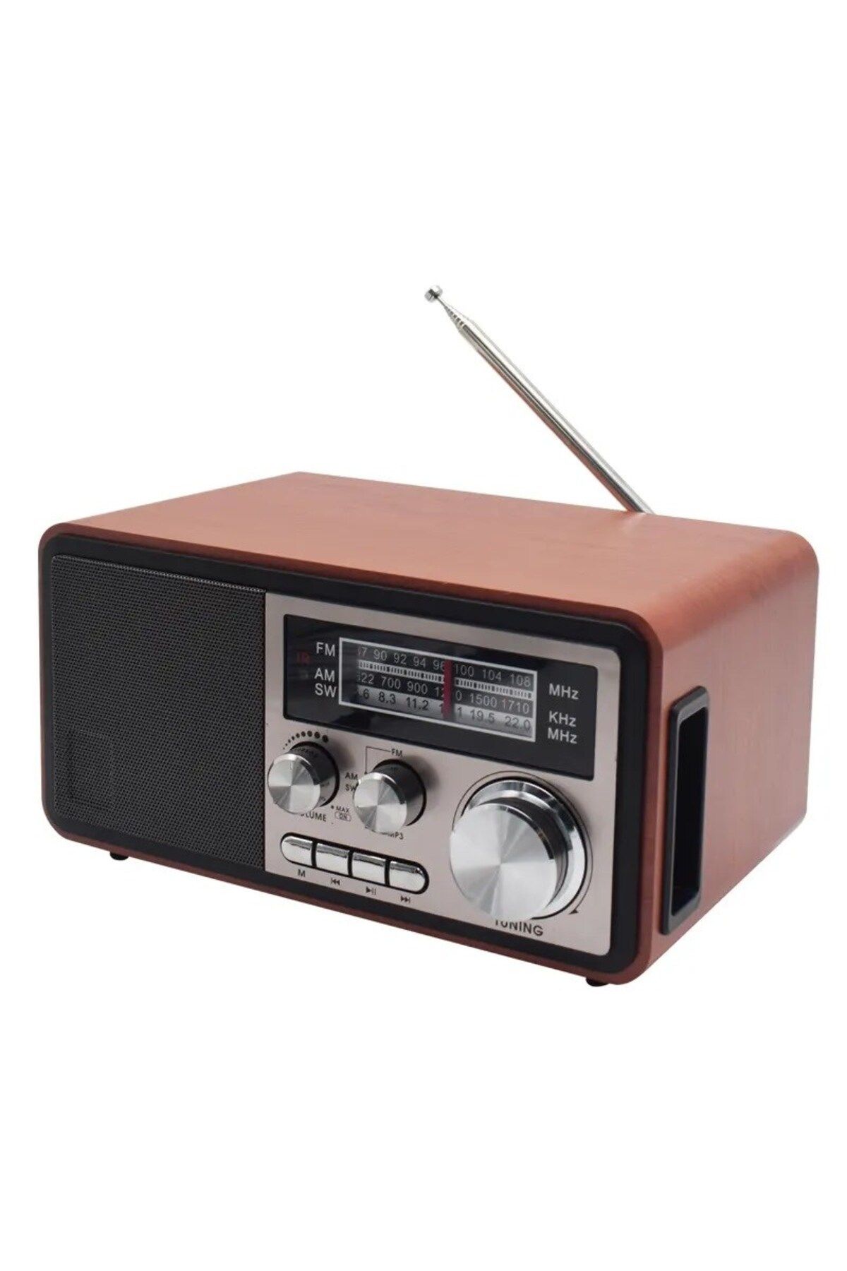 Concord NS-6606BT Nostaljik Radyo USB & TF & Aux Girişli Bluetooh Hoparlör