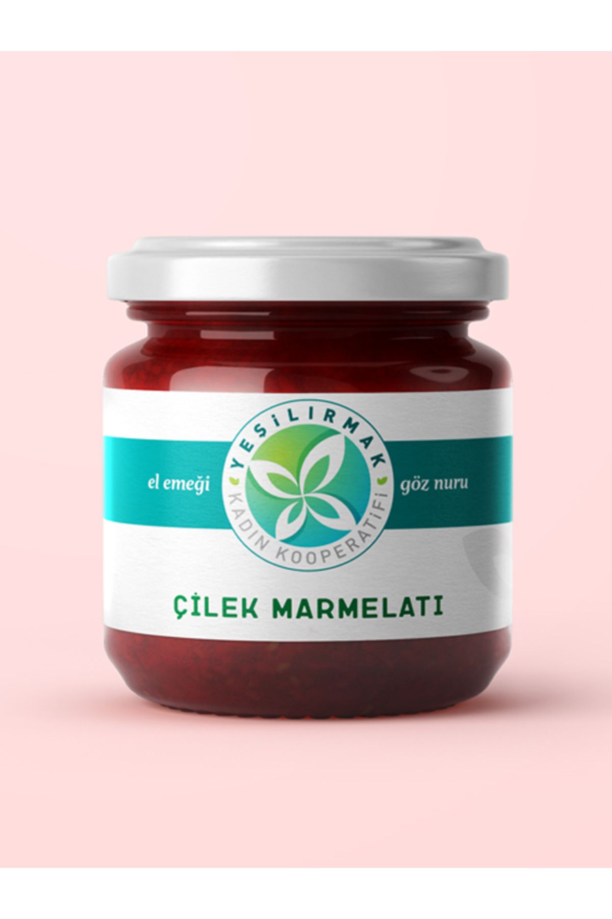 Yeşilırmak Kadın Kooperatifi Ev Yapımı Çilek Marmelatı 250g